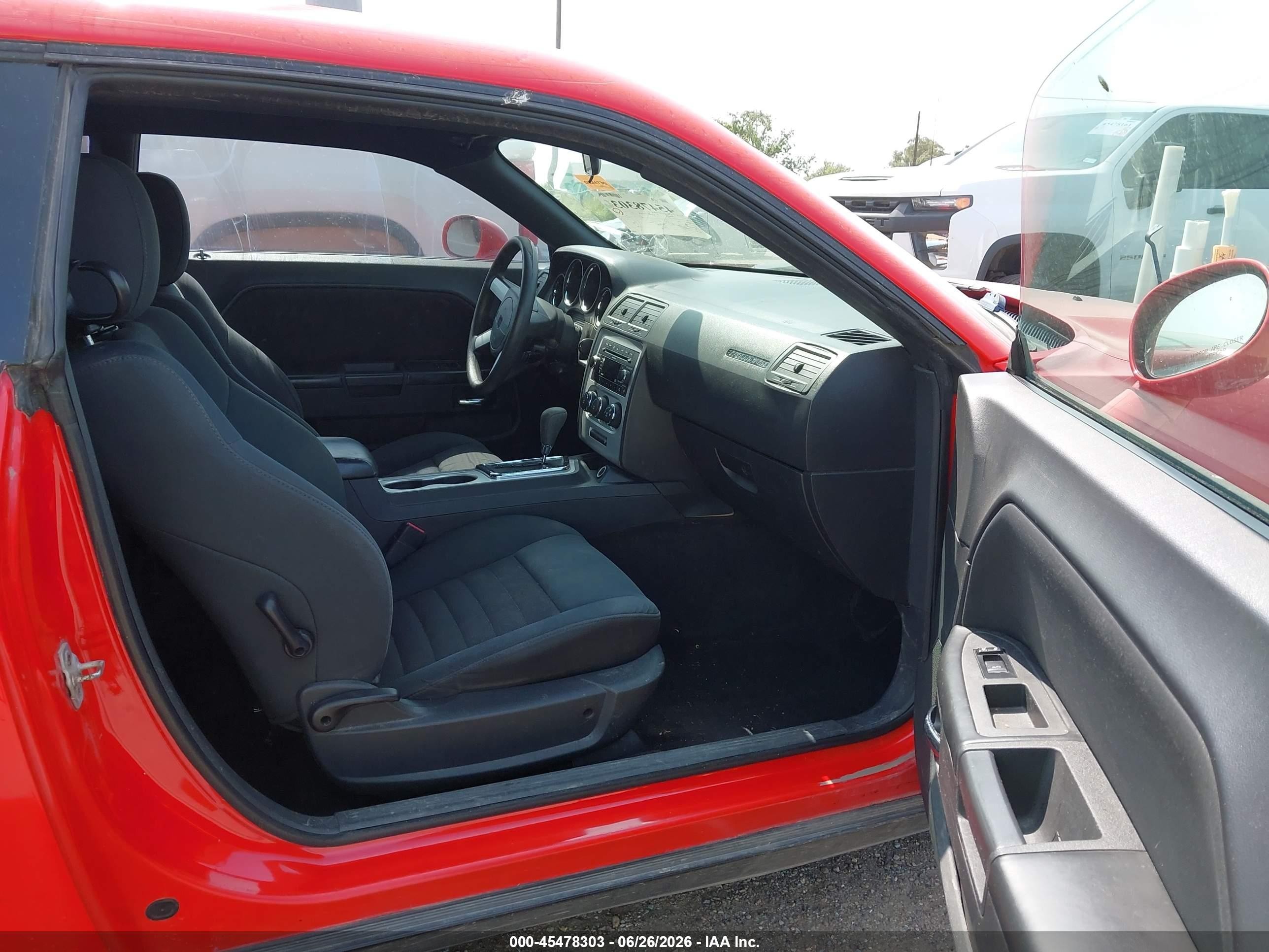 2010 Dodge Challenger Se Red vin: 2B3CJ4DV6AH322079