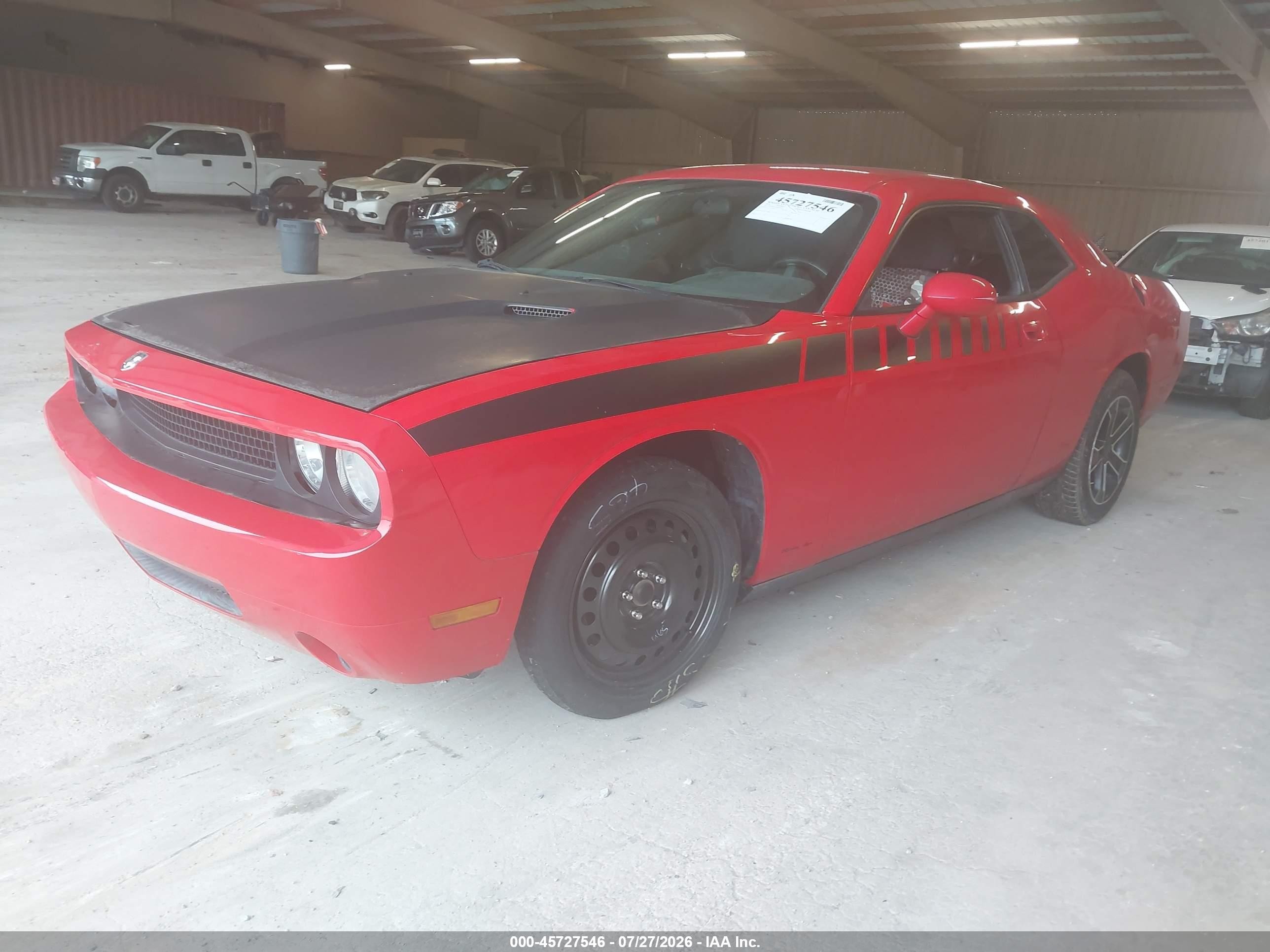 2010 Dodge Challenger Se Красный vin: 2B3CJ4DV6AH323524