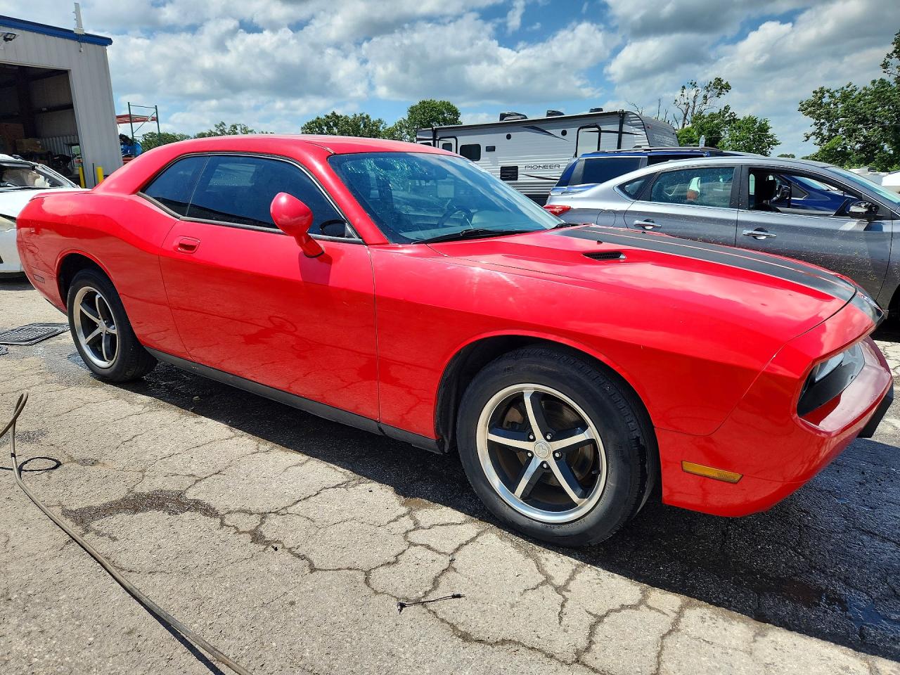2010 Dodge Challenger Se Red vin: 2B3CJ4DV7AH265374