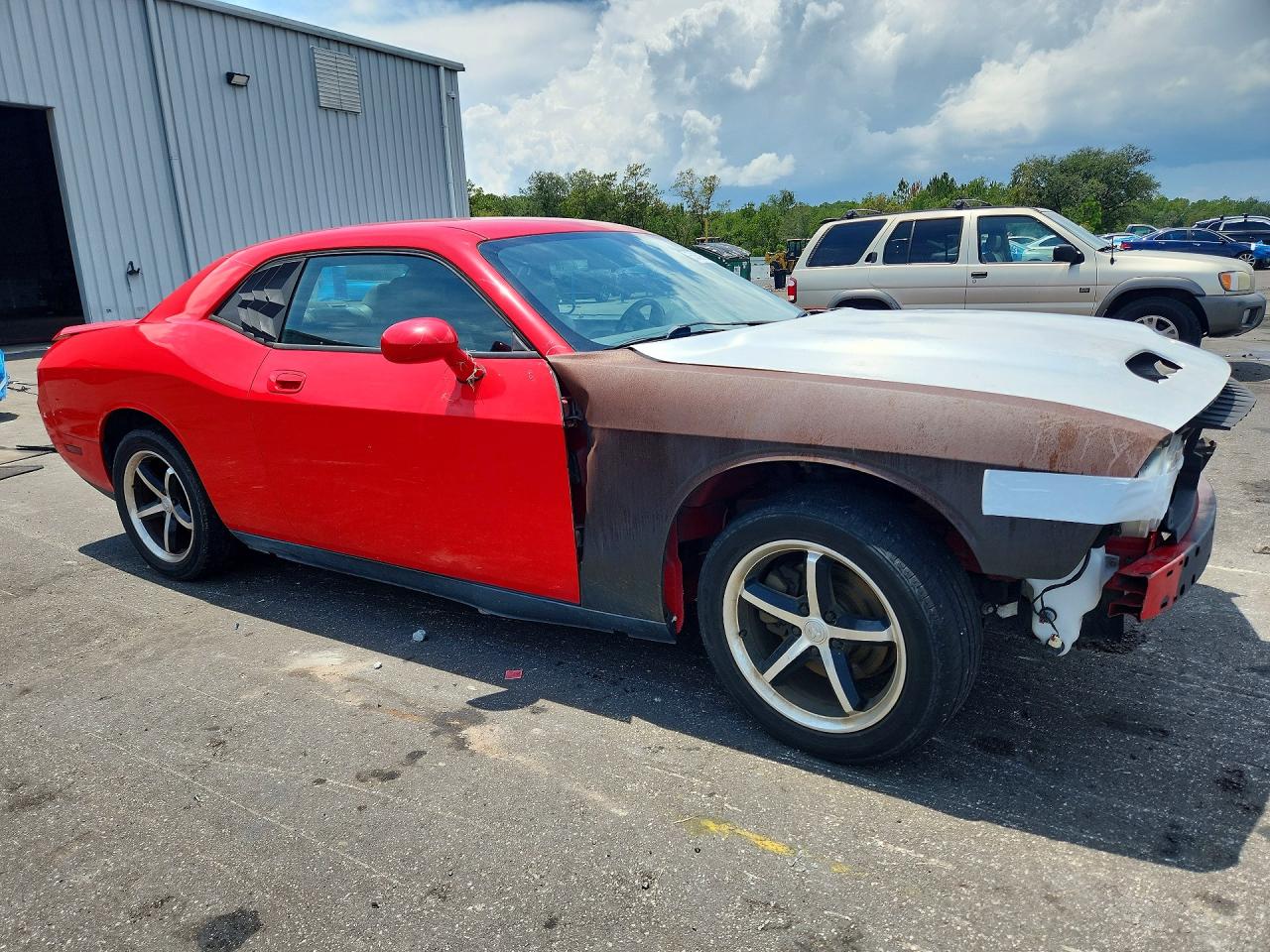2010 Dodge Challenger Se Red vin: 2B3CJ4DV8AH160164