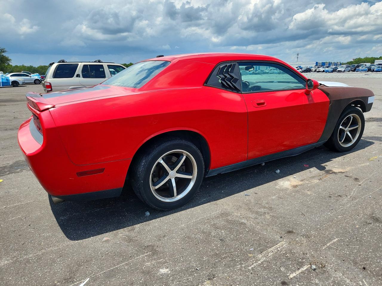 2010 Dodge Challenger Se Red vin: 2B3CJ4DV8AH160164