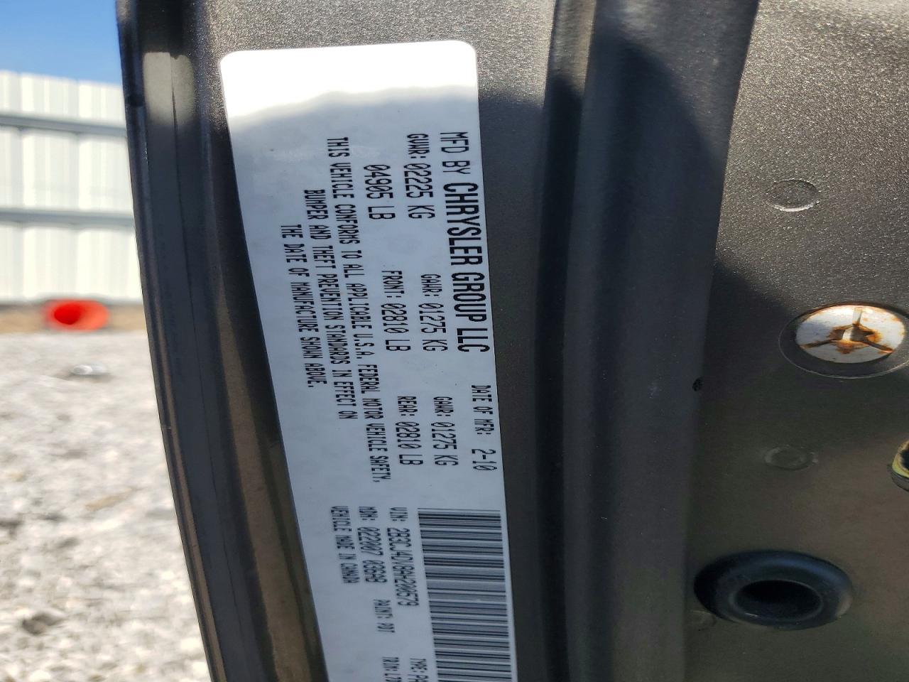 2010 Dodge Challenger Se Charcoal vin: 2B3CJ4DV8AH200579
