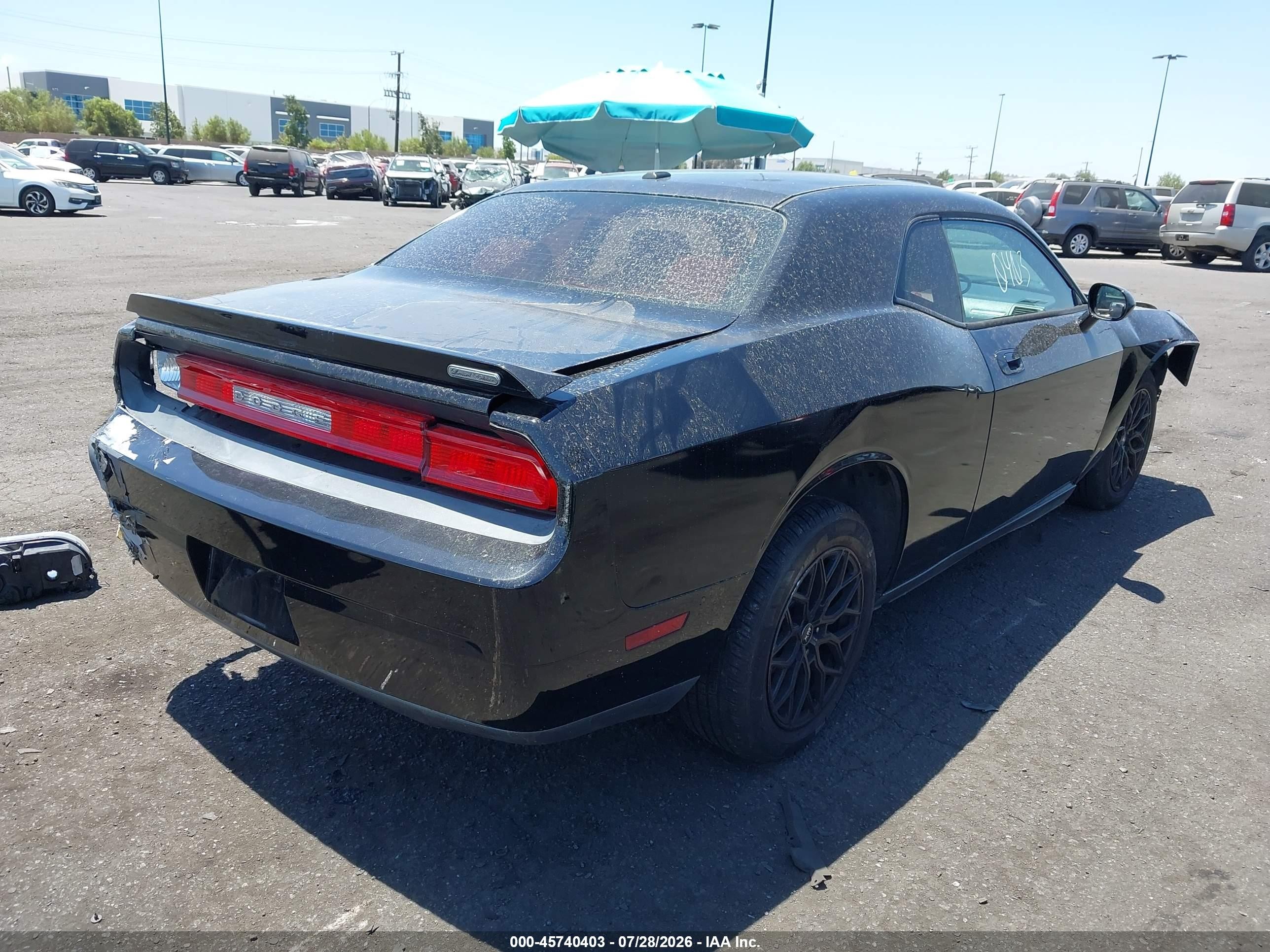 2010 Dodge Challenger Se Black vin: 2B3CJ4DVXAH103321