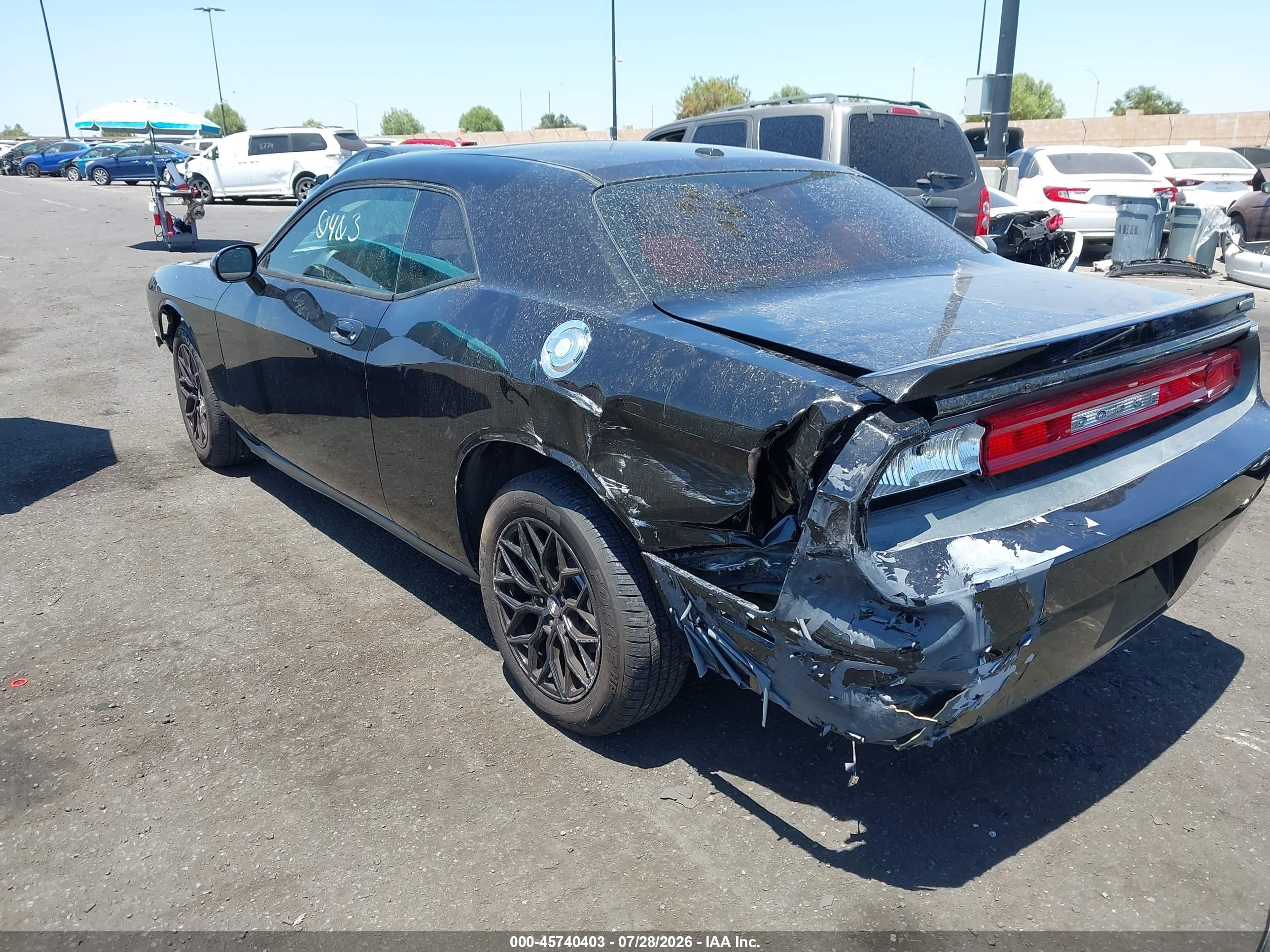2010 Dodge Challenger Se Black vin: 2B3CJ4DVXAH103321