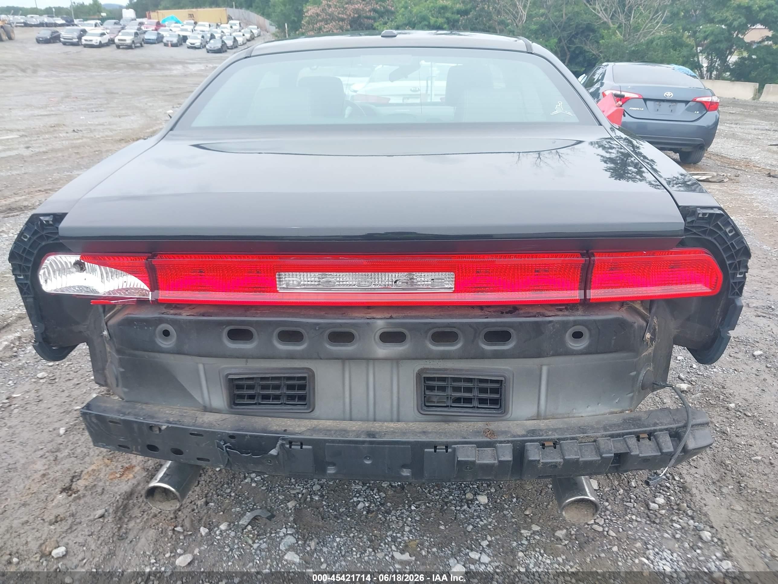 2010 Dodge Challenger Se Black vin: 2B3CJ4DVXAH120247