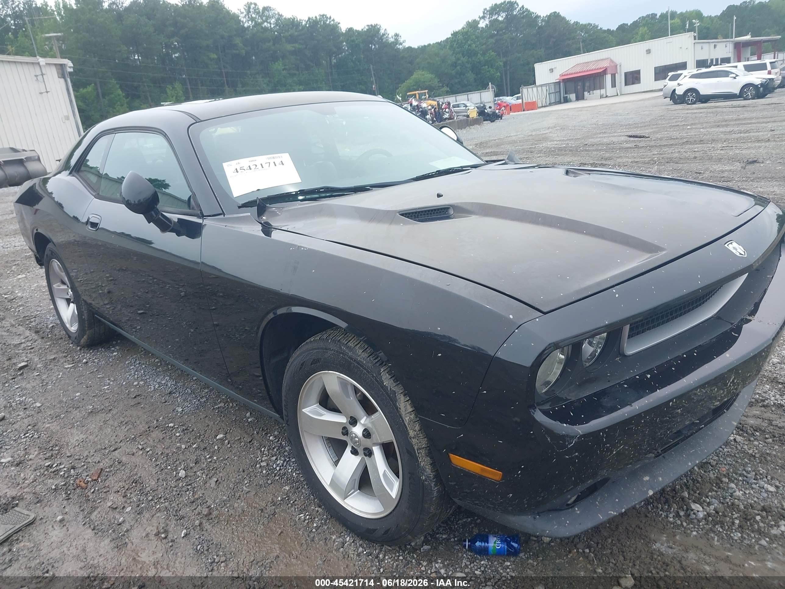 2010 Dodge Challenger Se Black vin: 2B3CJ4DVXAH120247