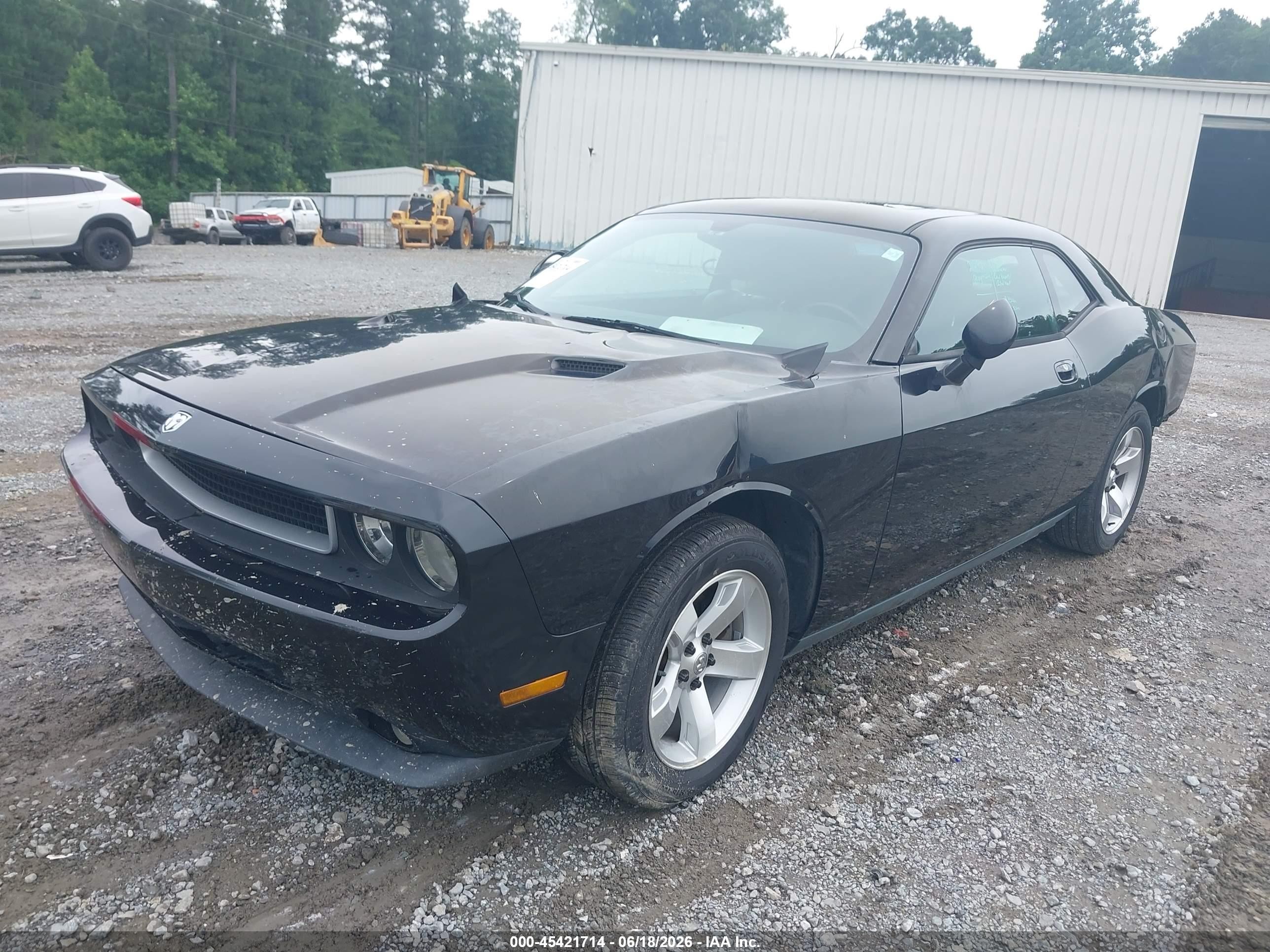 2010 Dodge Challenger Se Black vin: 2B3CJ4DVXAH120247