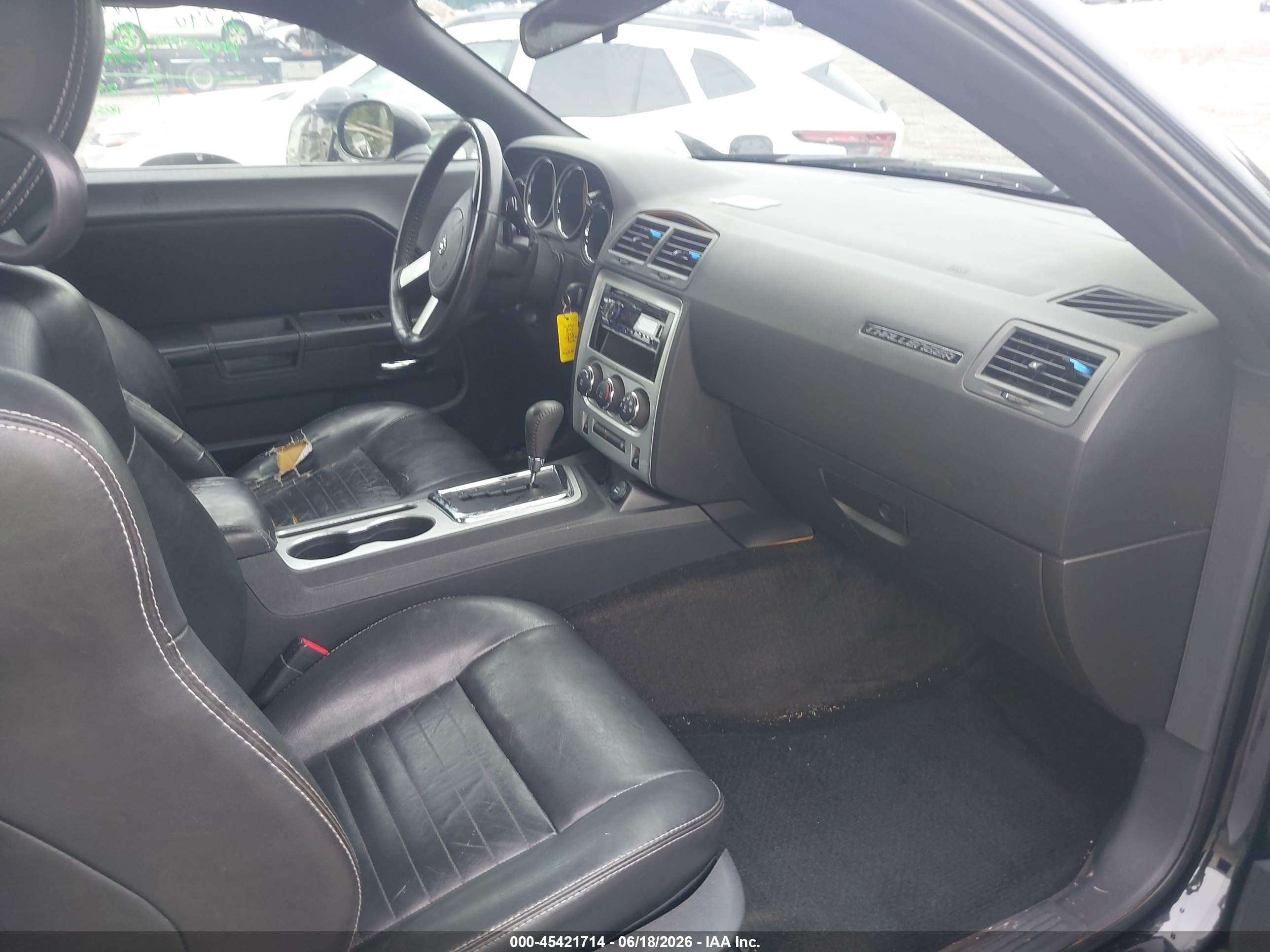 2010 Dodge Challenger Se Black vin: 2B3CJ4DVXAH120247