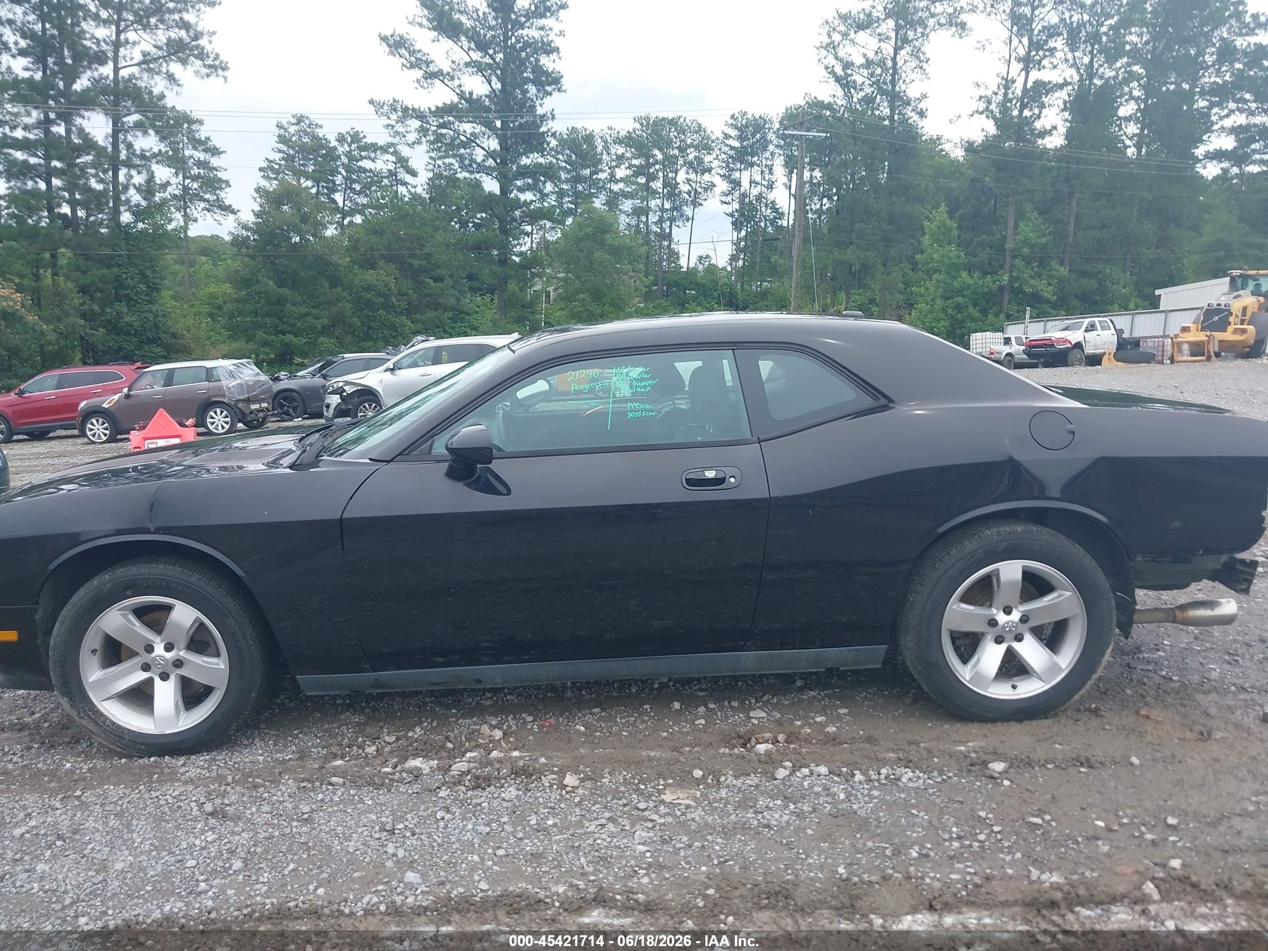 2010 Dodge Challenger Se Black vin: 2B3CJ4DVXAH120247