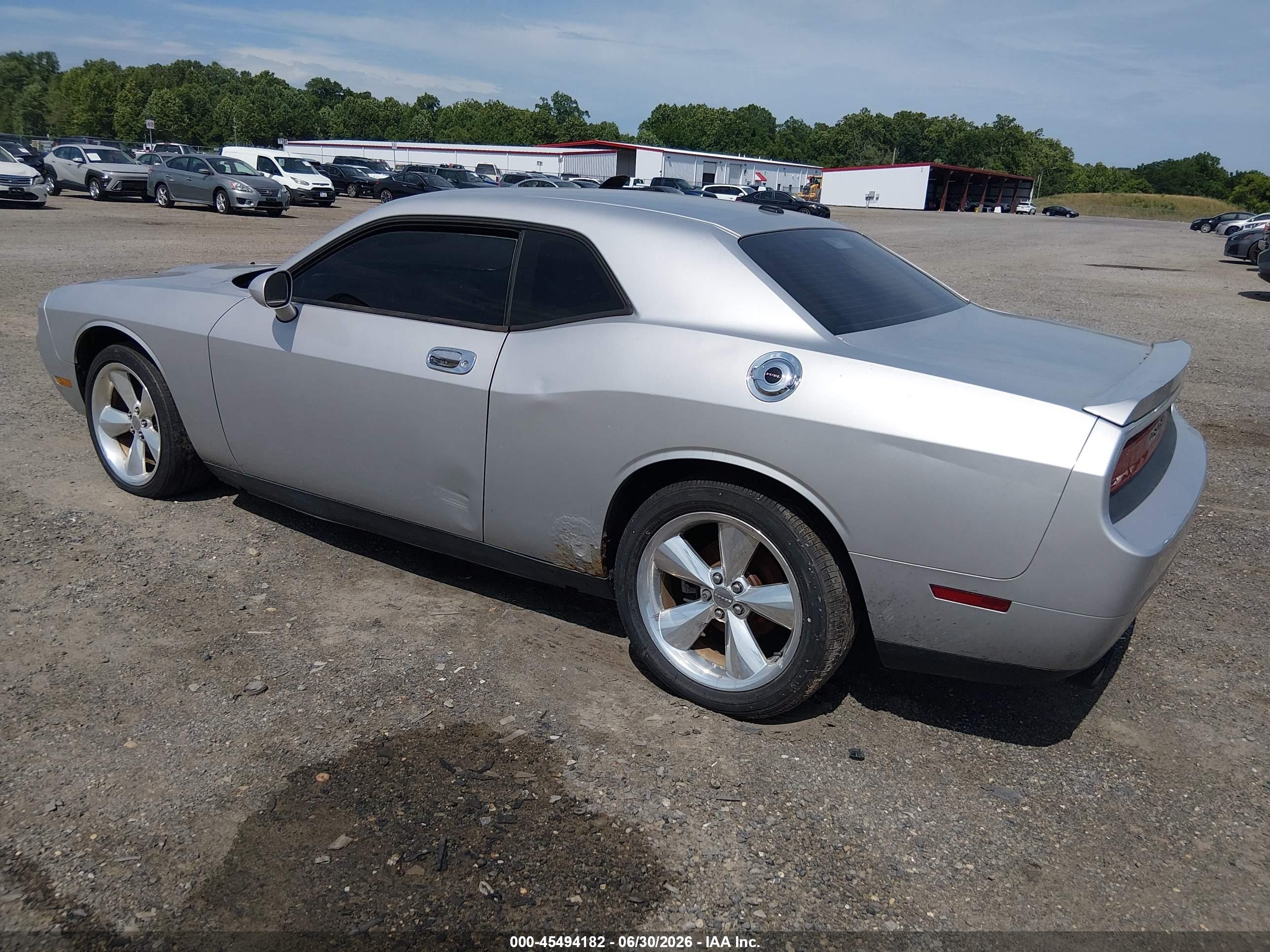 2010 Dodge Challenger Se Silver vin: 2B3CJ4DVXAH174227
