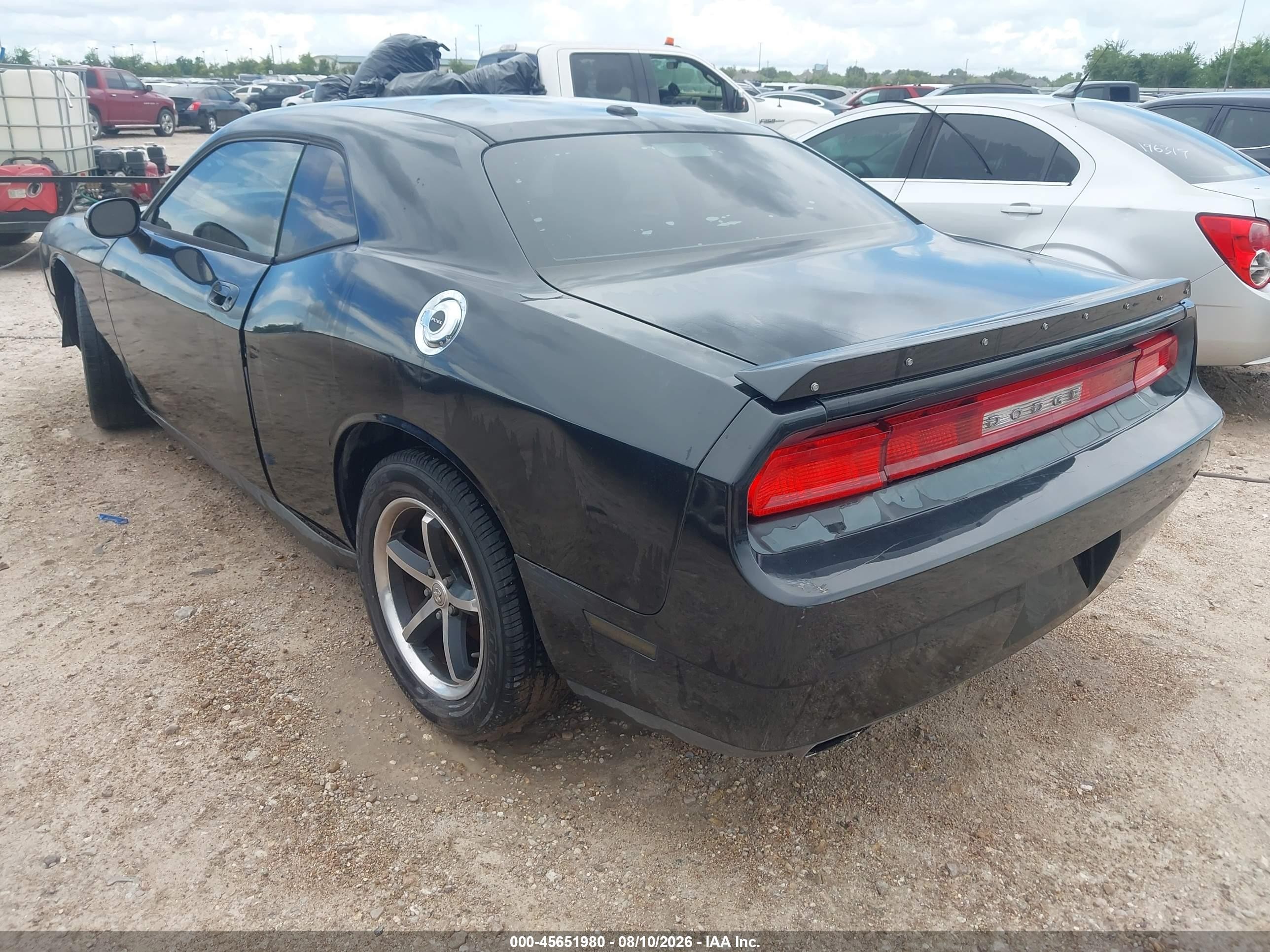 2010 Dodge Challenger Se Black vin: 2B3CJ4DVXAH193425