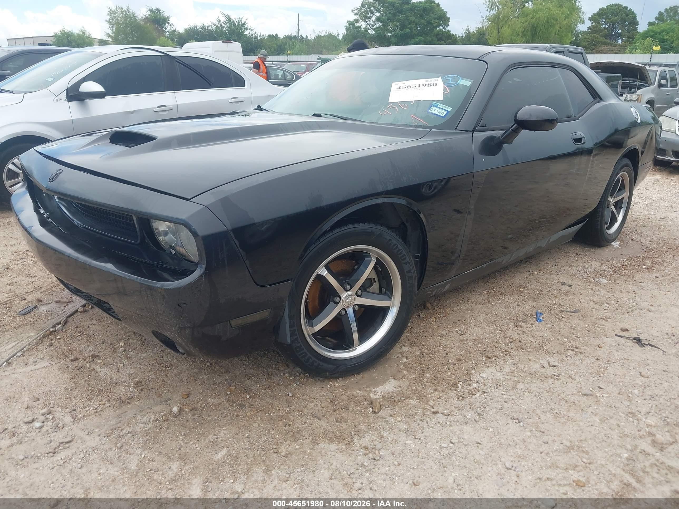 2010 Dodge Challenger Se Black vin: 2B3CJ4DVXAH193425