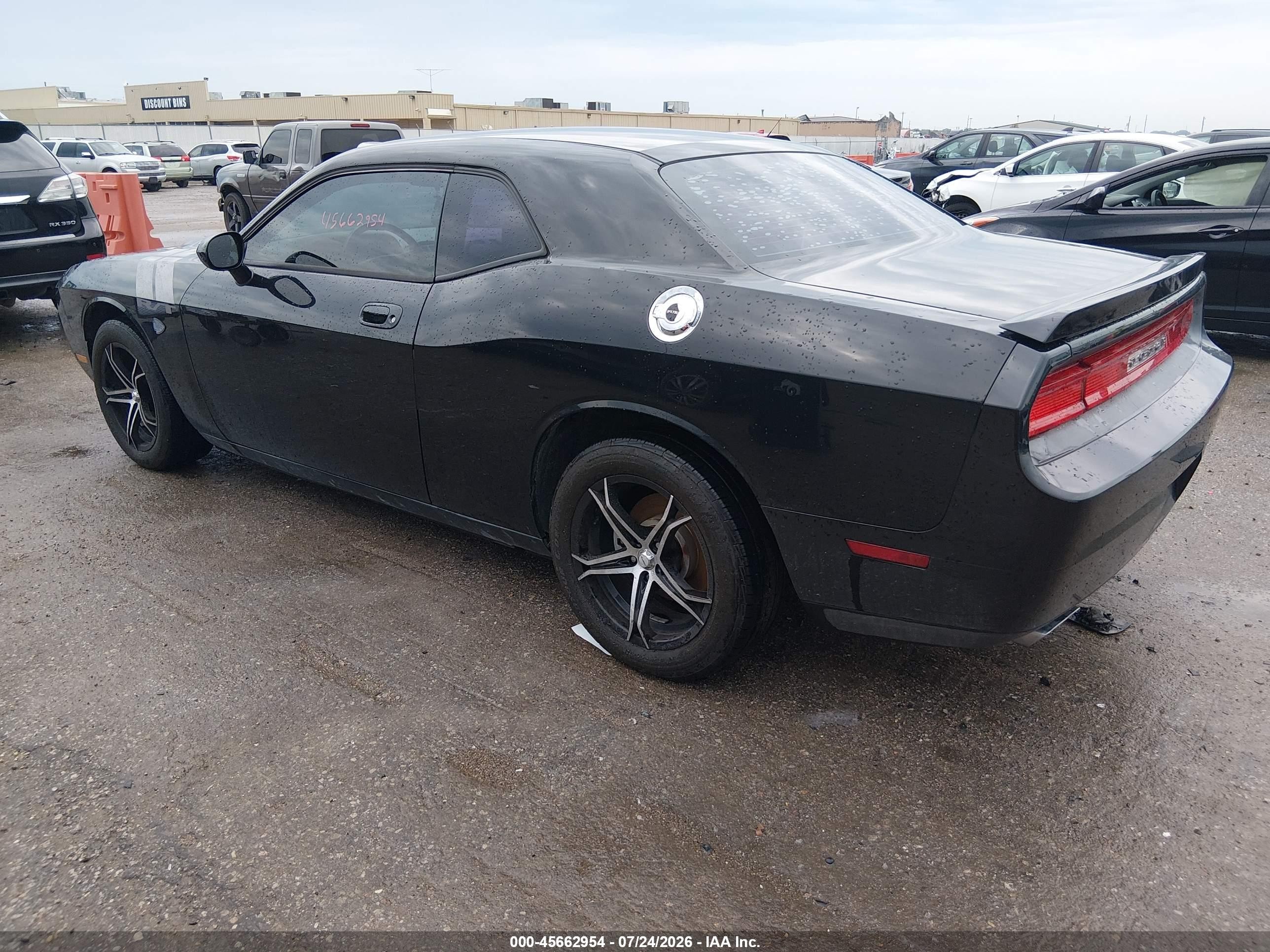 2010 Dodge Challenger R/t Black vin: 2B3CJ5DT0AH220071