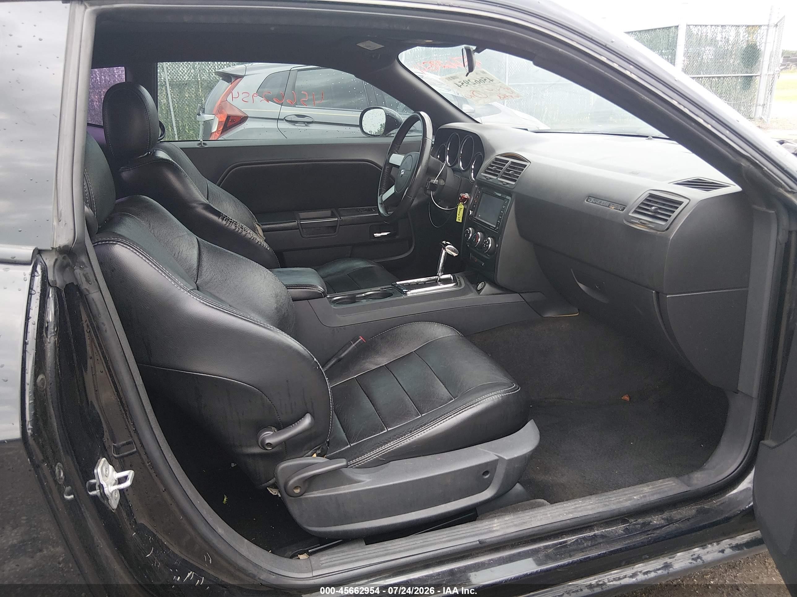 2010 Dodge Challenger R/t Black vin: 2B3CJ5DT0AH220071