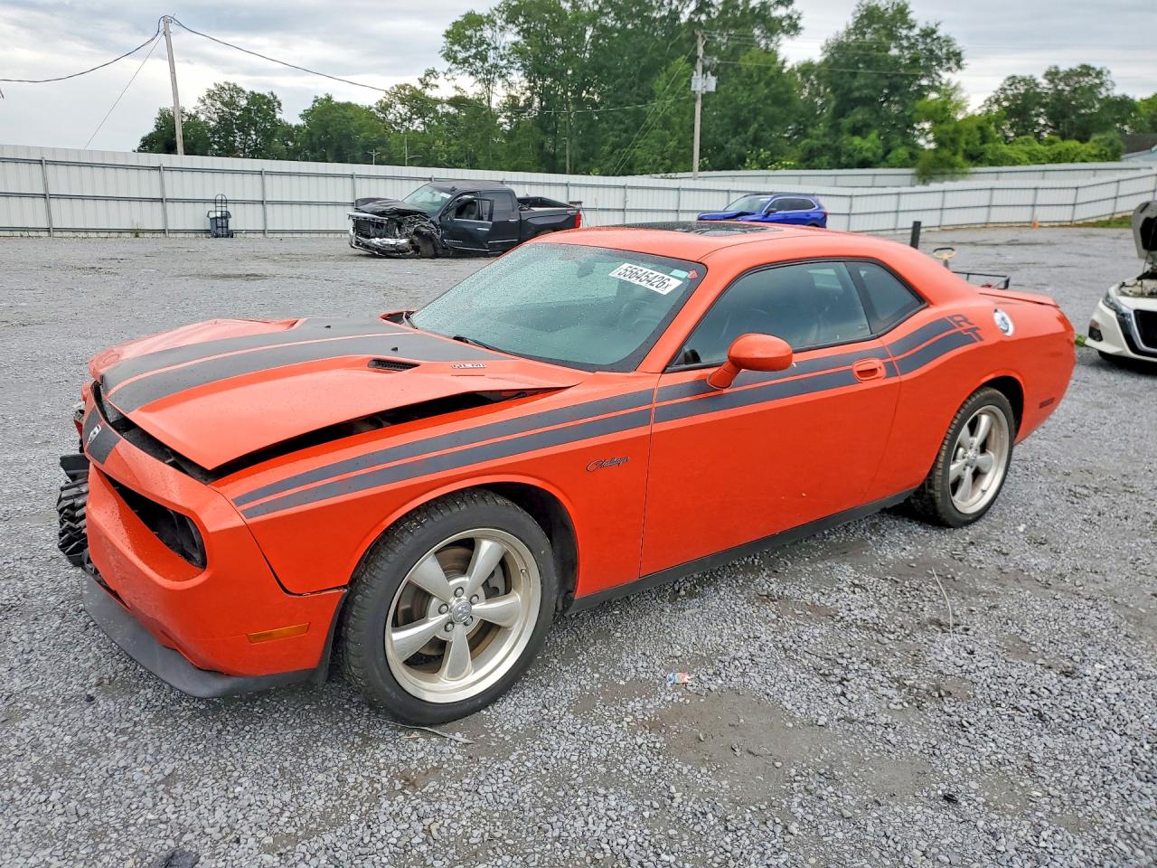 2010 Dodge Challenger R Orange vin: 2B3CJ5DT0AH238439