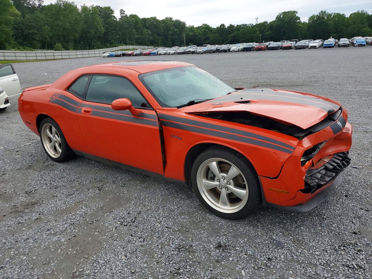2010 Dodge Challenger R Orange vin: 2B3CJ5DT0AH238439