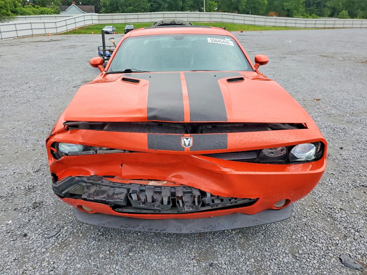 2010 Dodge Challenger R Orange vin: 2B3CJ5DT0AH238439