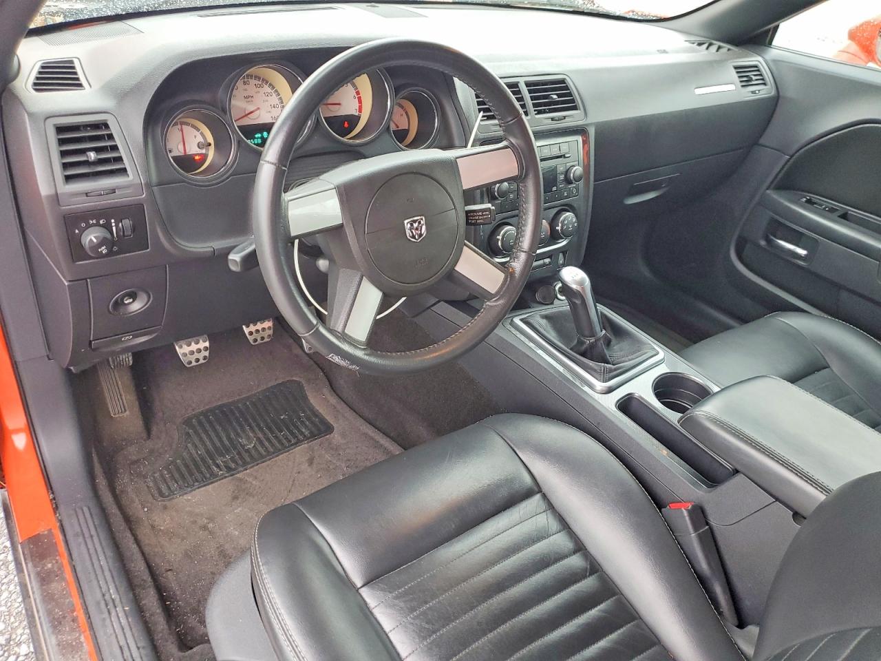 2010 Dodge Challenger R Orange vin: 2B3CJ5DT0AH238439