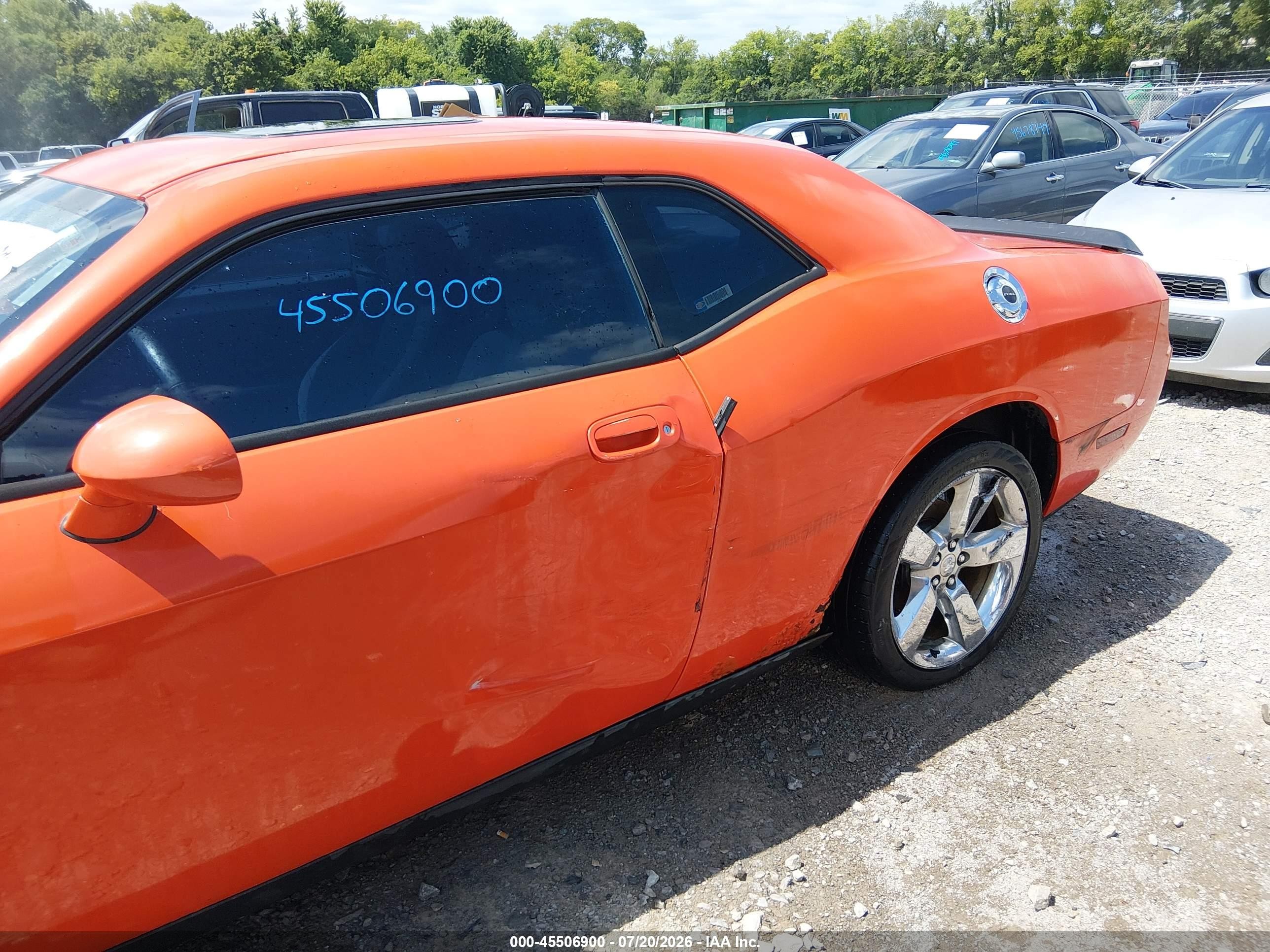 2010 Dodge Challenger R/t Orange vin: 2B3CJ5DT0AH314287
