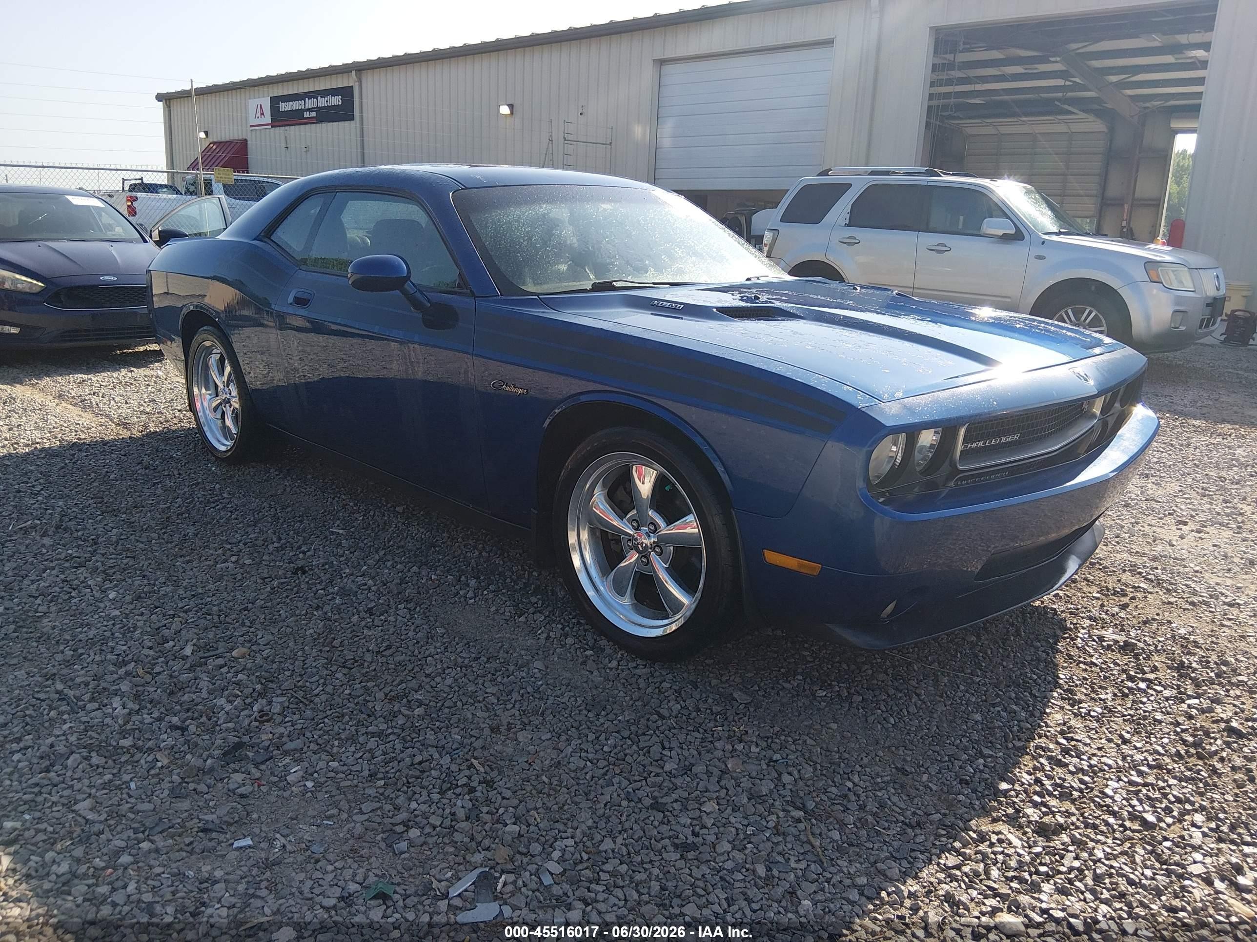 2010 Dodge Challenger R/t Синий vin: 2B3CJ5DT1AH137152