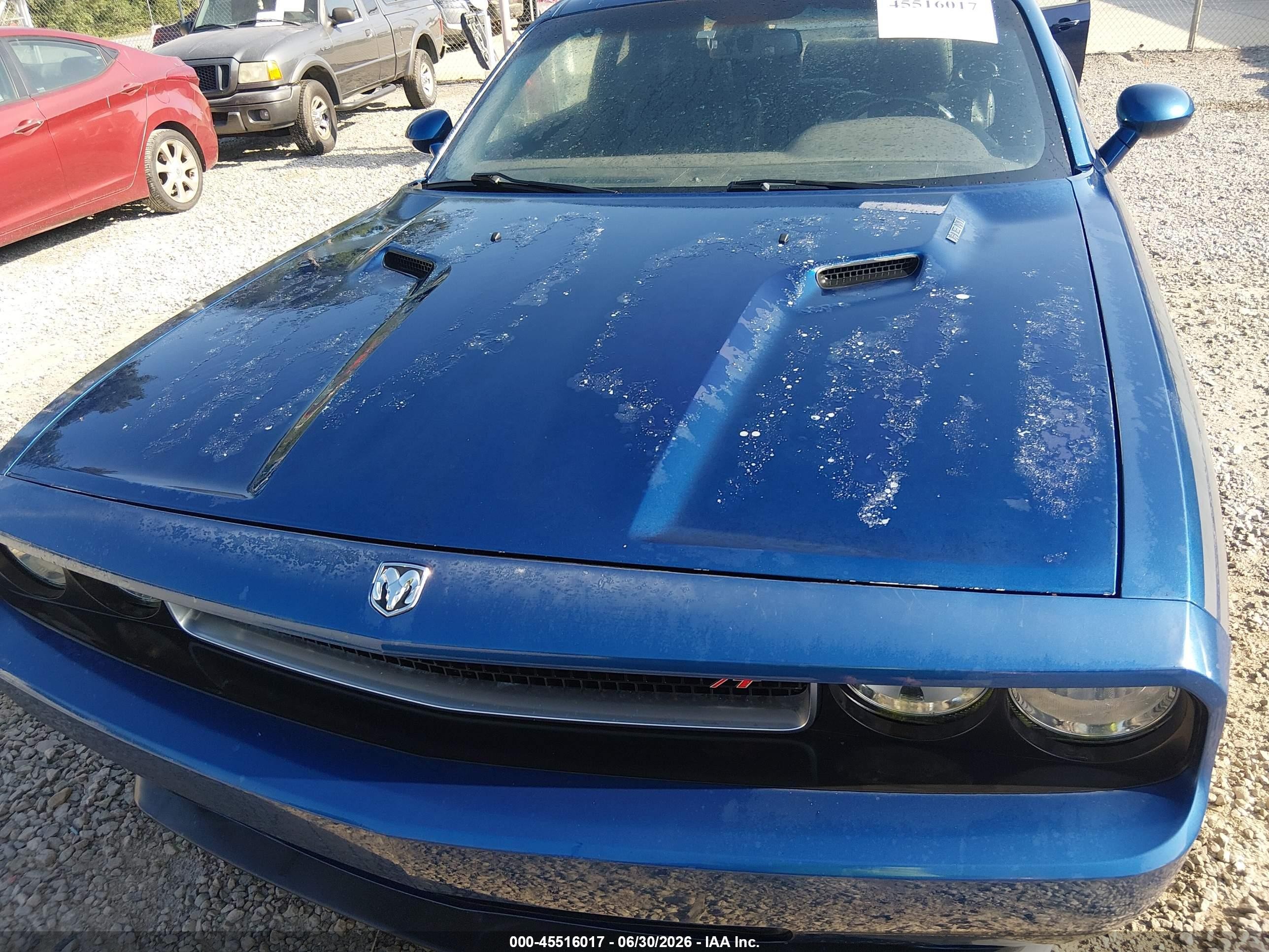 2010 Dodge Challenger R/t Синий vin: 2B3CJ5DT1AH137152