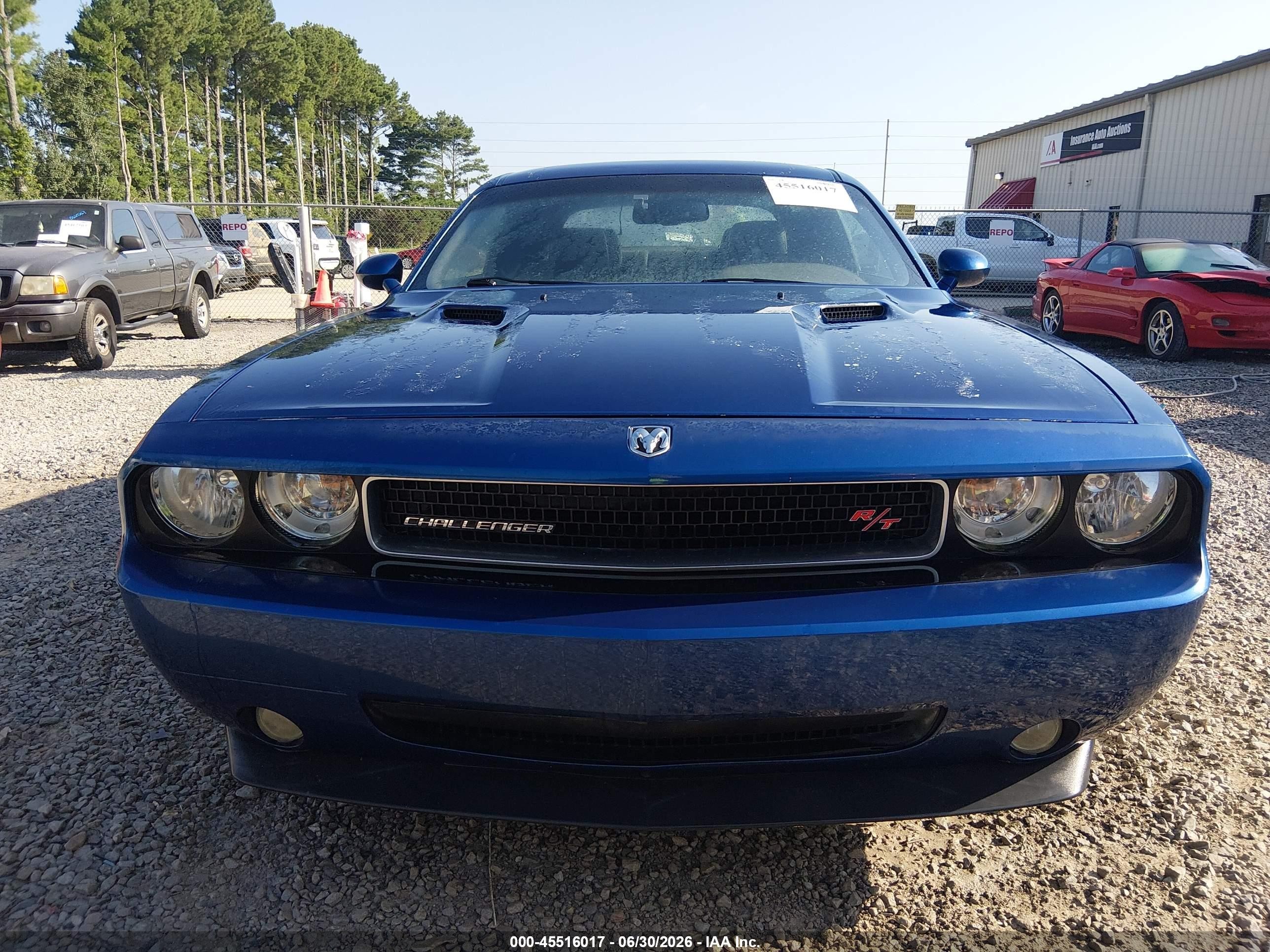 2010 Dodge Challenger R/t Синий vin: 2B3CJ5DT1AH137152