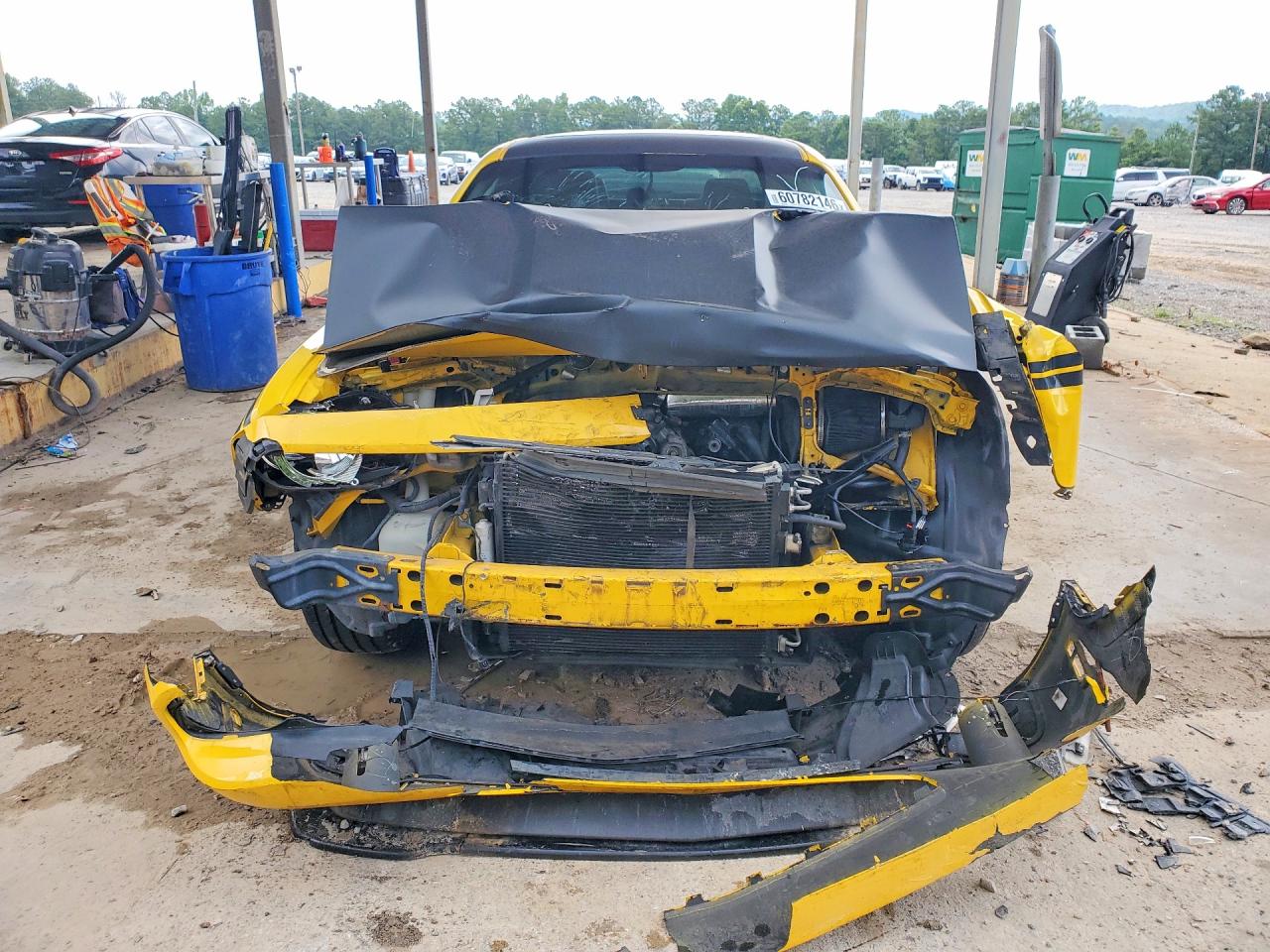 2010 Dodge Challenger R/t Yellow vin: 2B3CJ5DT1AH157028