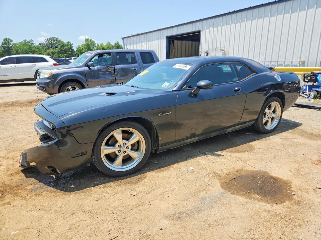 2010 Dodge Challenger R/t Черный vin: 2B3CJ5DT1AH184536