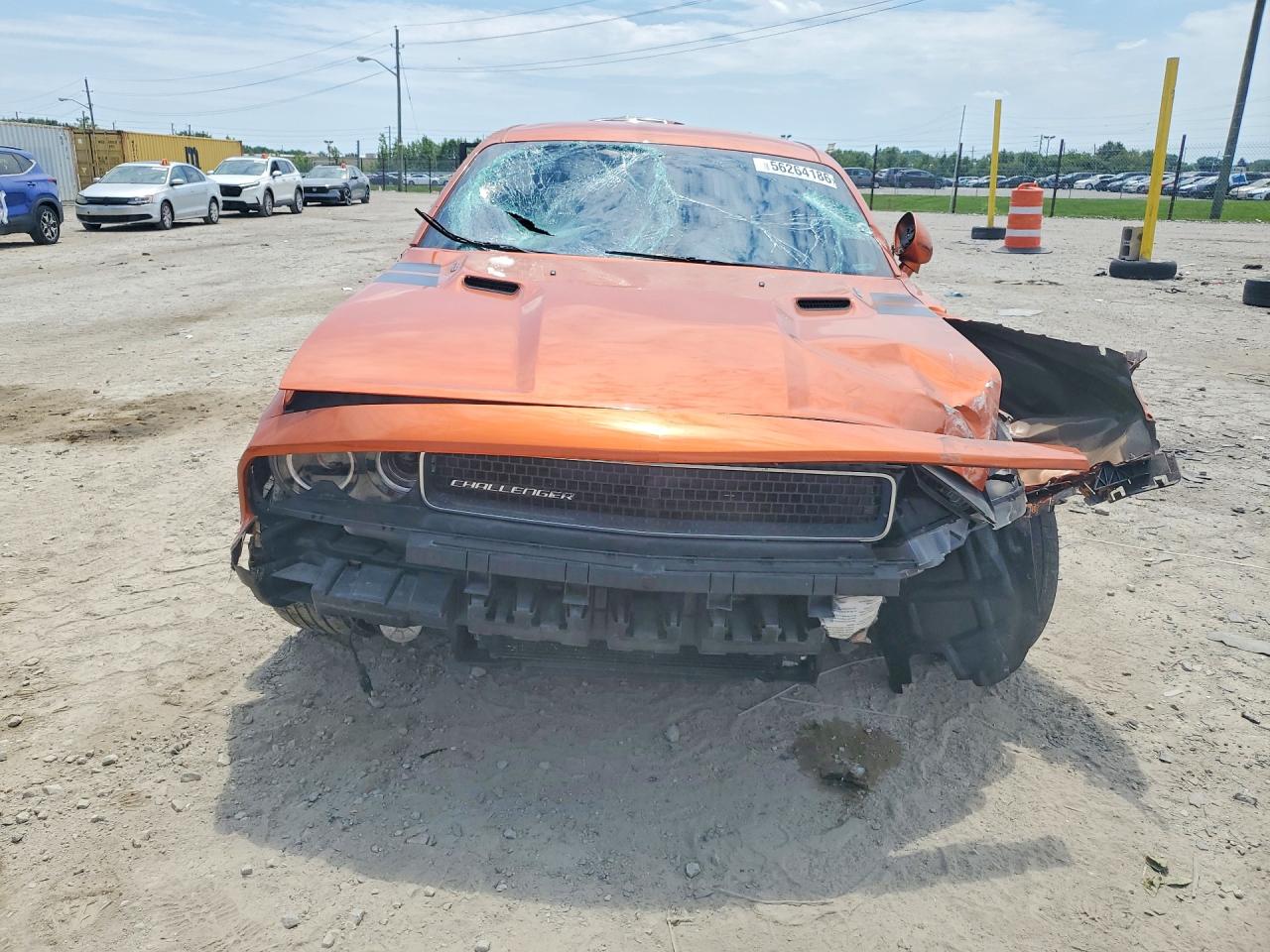 2011 Dodge Challenger R Orange vin: 2B3CJ5DT1BH601431