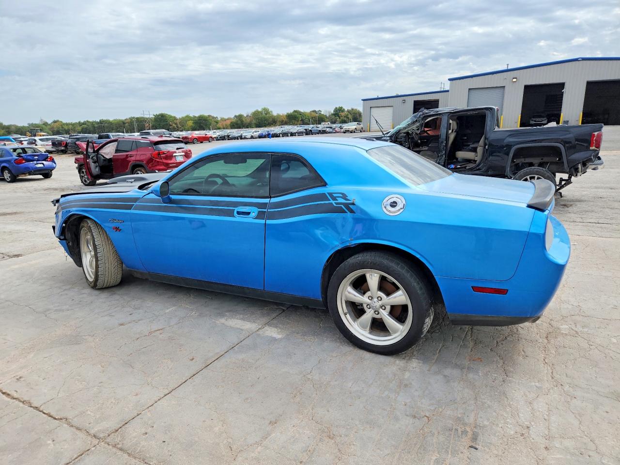 2010 Dodge Challenger R/t Синий vin: 2B3CJ5DT2AH139489