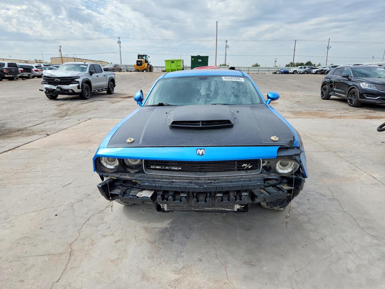 2010 Dodge Challenger R/t Синий vin: 2B3CJ5DT2AH139489