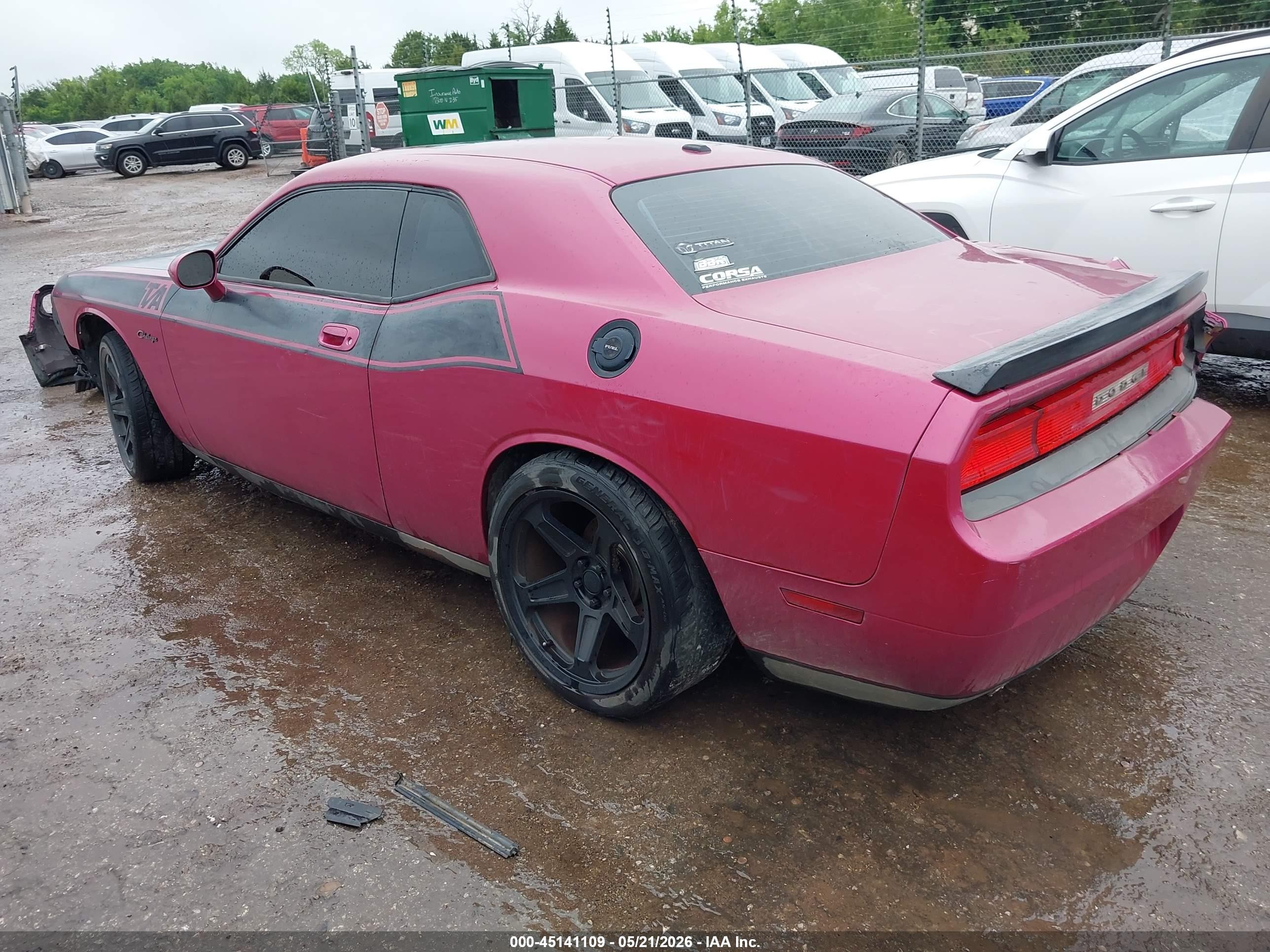 2010 Dodge Challenger R/t Pink vin: 2B3CJ5DT2AH295645