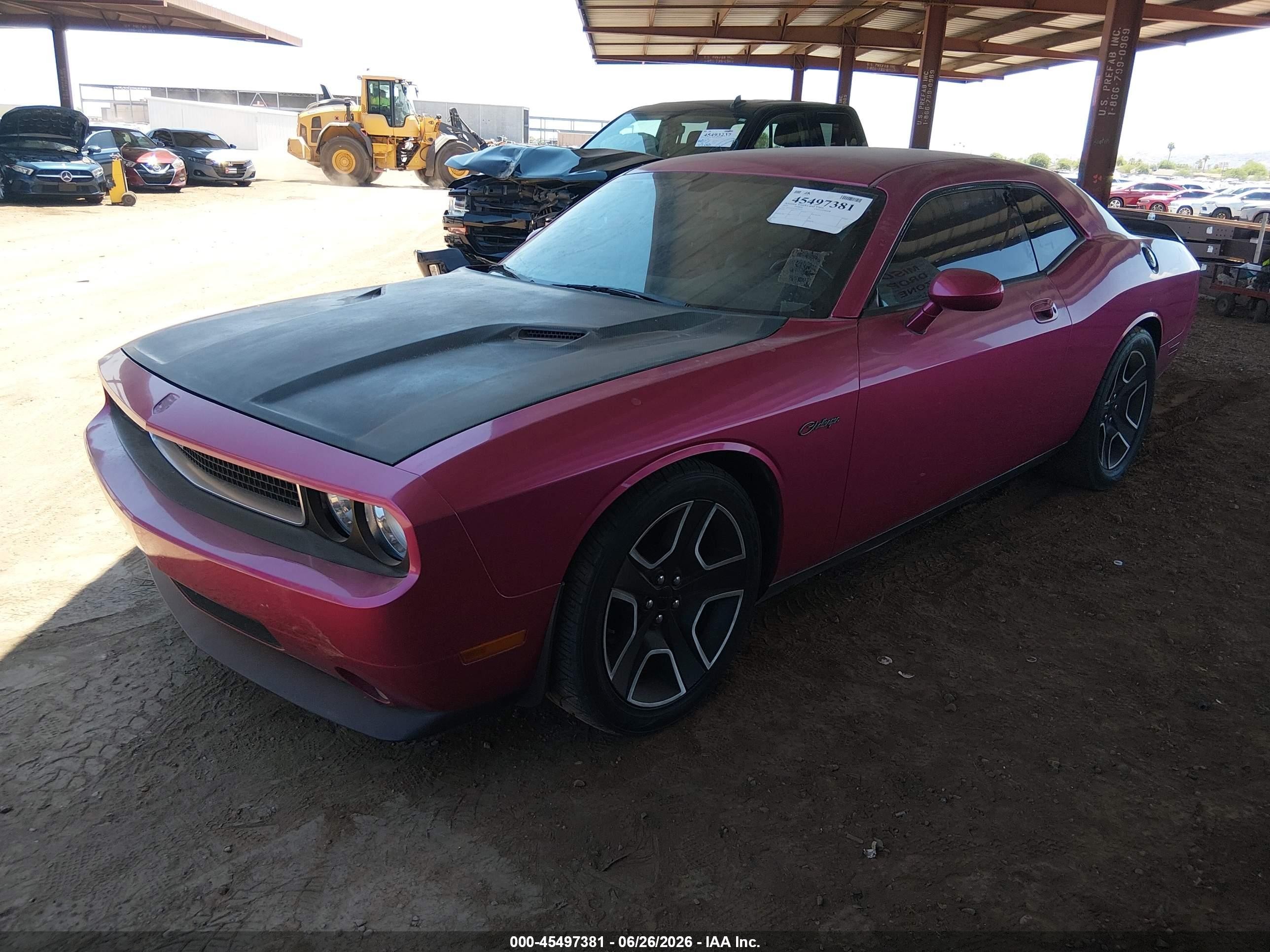 2010 Dodge Challenger R/t Pink vin: 2B3CJ5DT2AH295659
