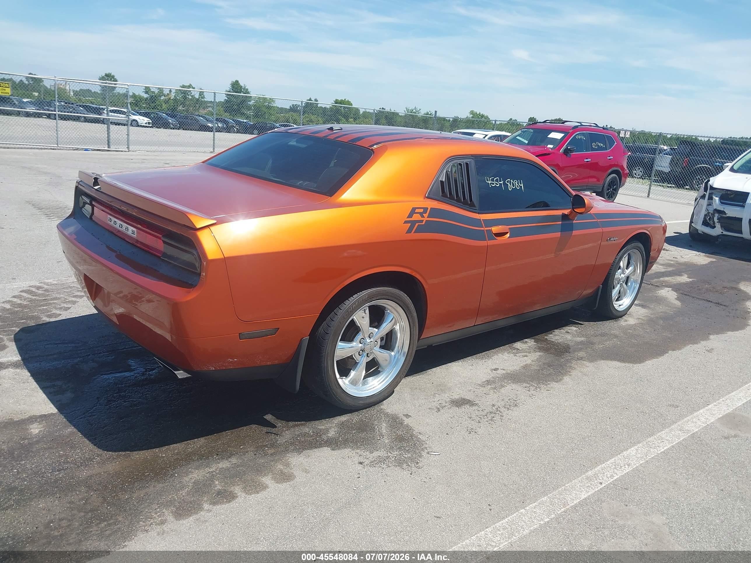 2011 Dodge Challenger R/t Orange vin: 2B3CJ5DT2BH501676