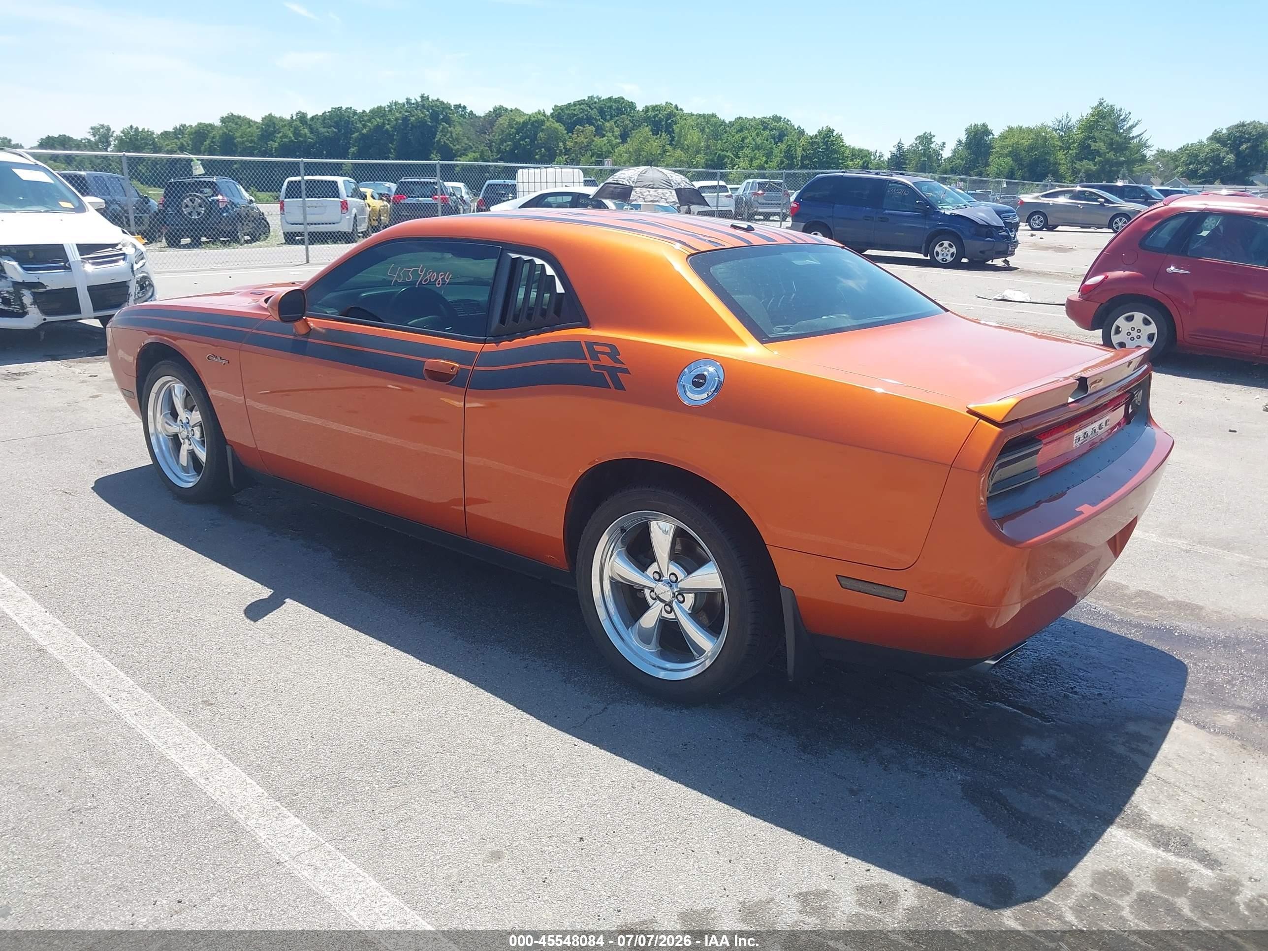 2011 Dodge Challenger R/t Orange vin: 2B3CJ5DT2BH501676