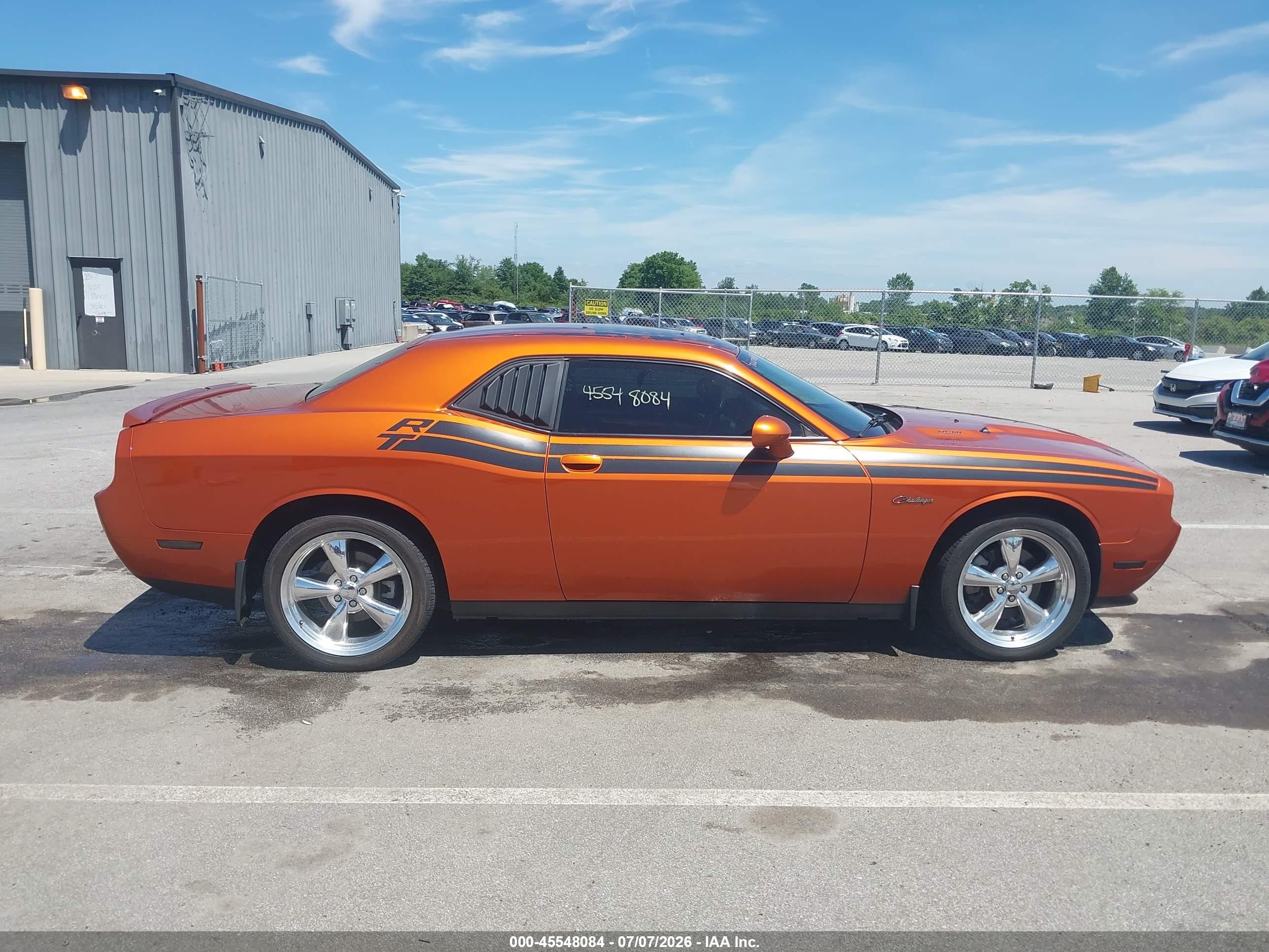 2011 Dodge Challenger R/t Orange vin: 2B3CJ5DT2BH501676