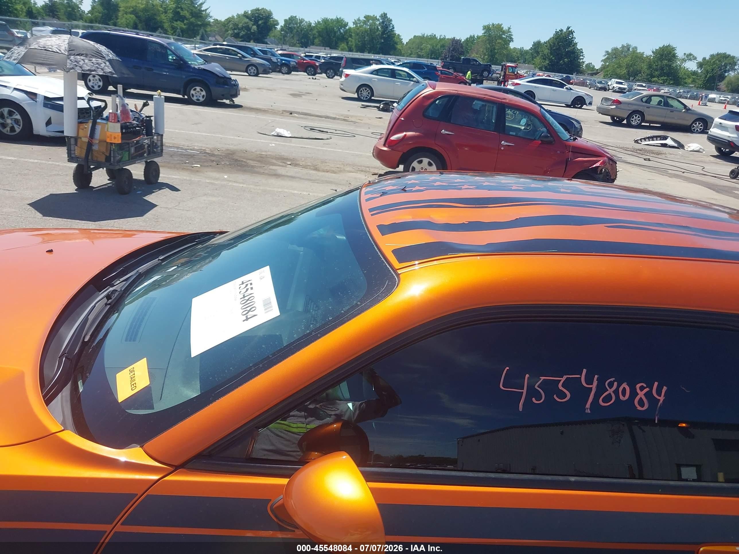 2011 Dodge Challenger R/t Orange vin: 2B3CJ5DT2BH501676