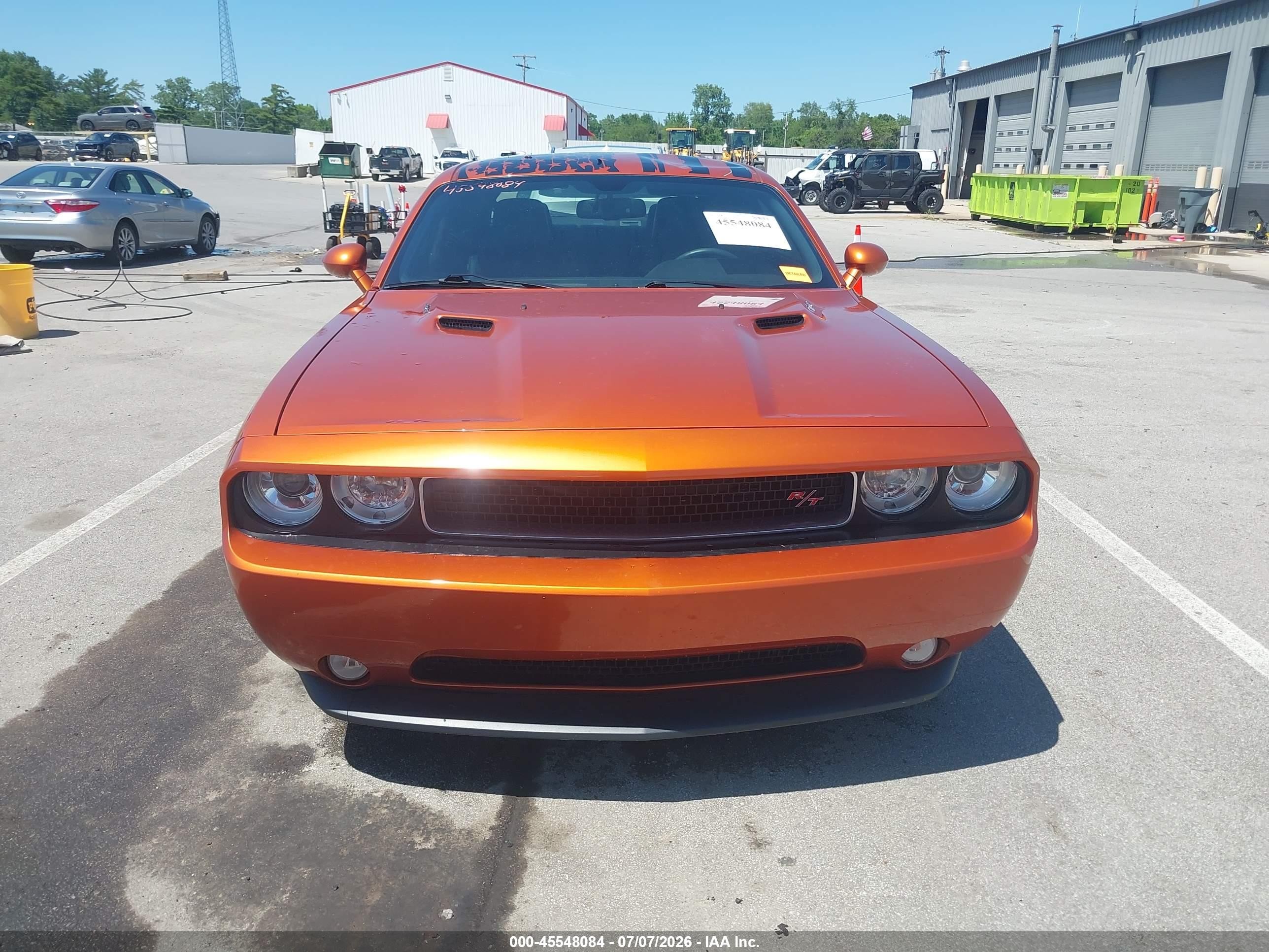 2011 Dodge Challenger R/t Orange vin: 2B3CJ5DT2BH501676