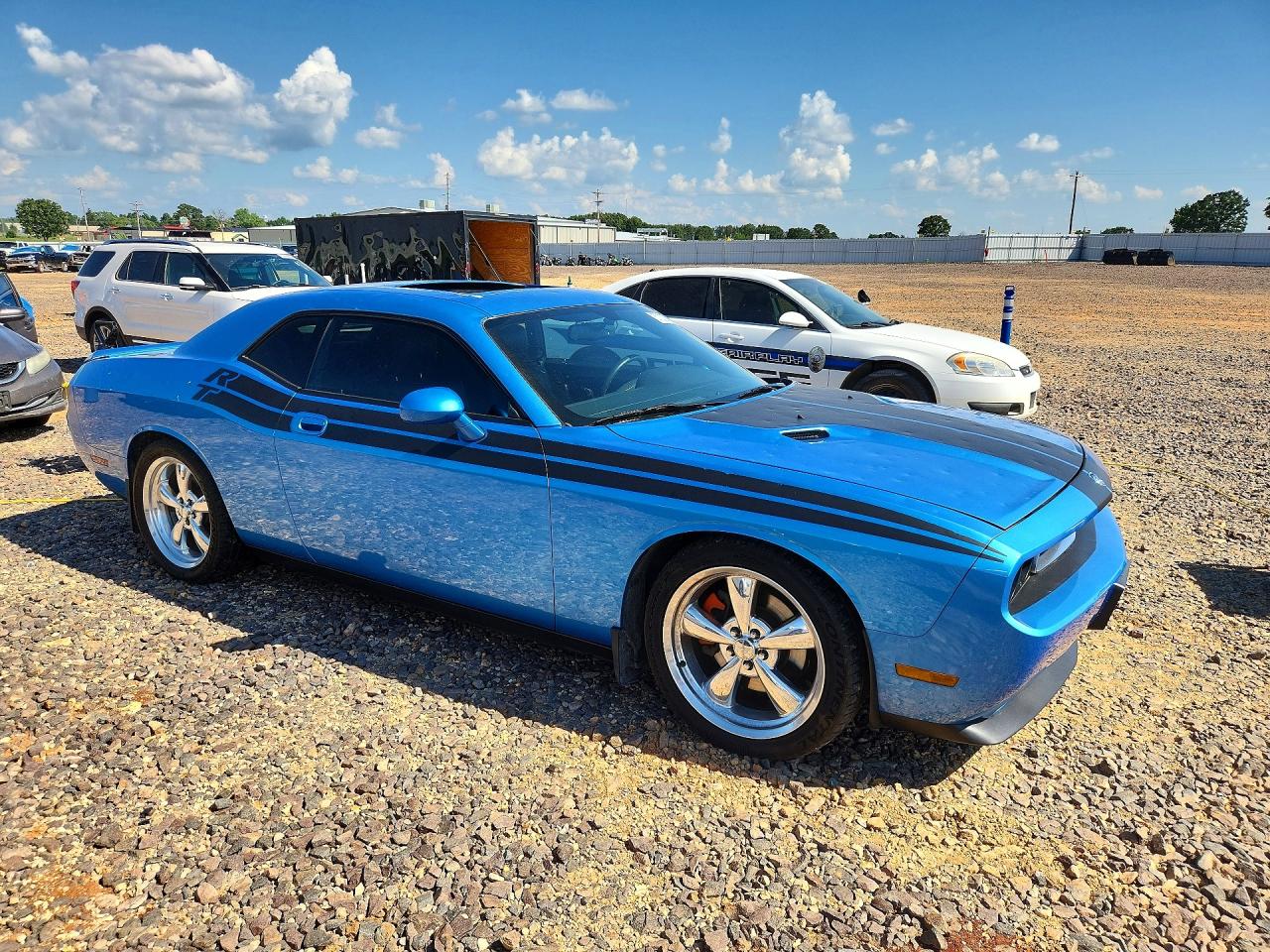 2010 Dodge Challenger R Blue vin: 2B3CJ5DT3AH131479