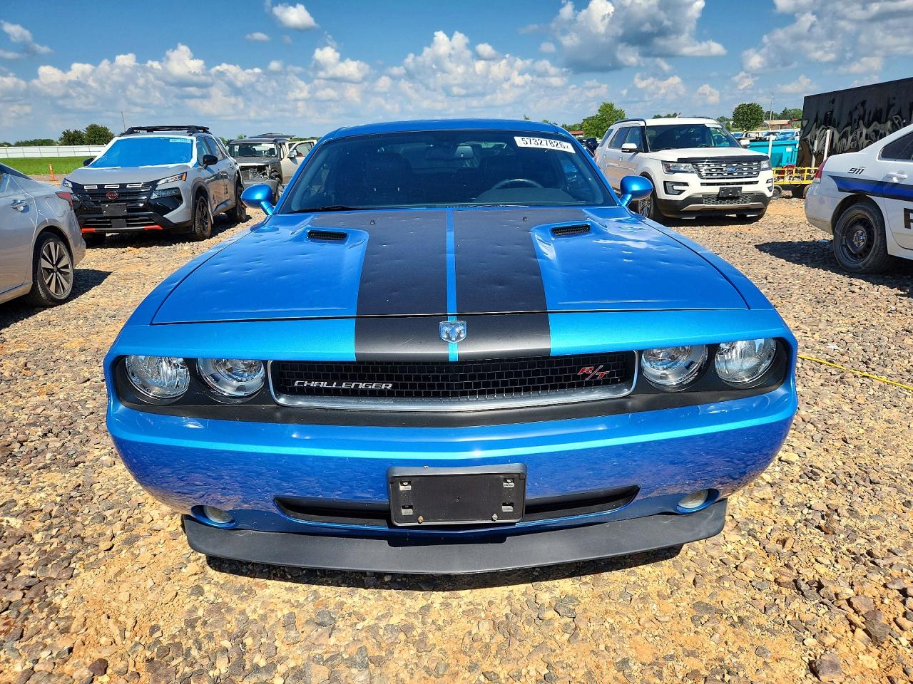 2010 Dodge Challenger R Blue vin: 2B3CJ5DT3AH131479