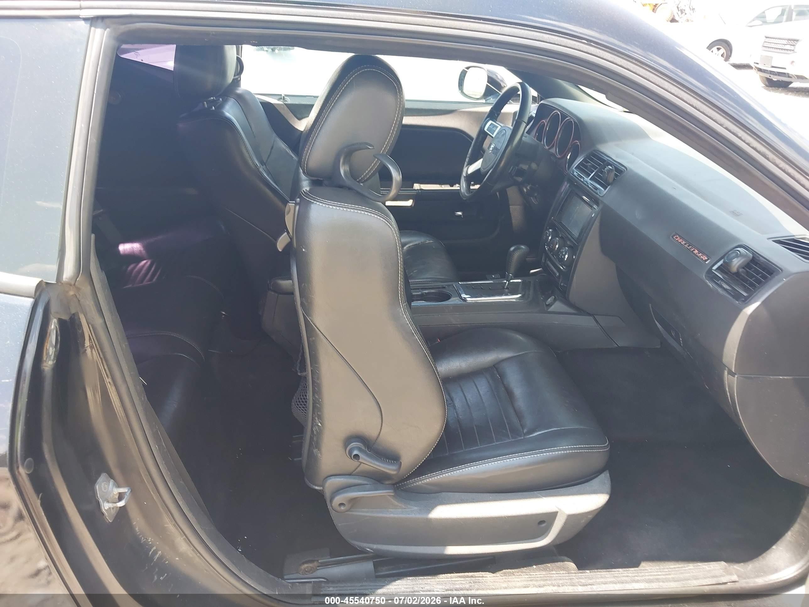 2010 Dodge Challenger R/t Black vin: 2B3CJ5DT3AH189639