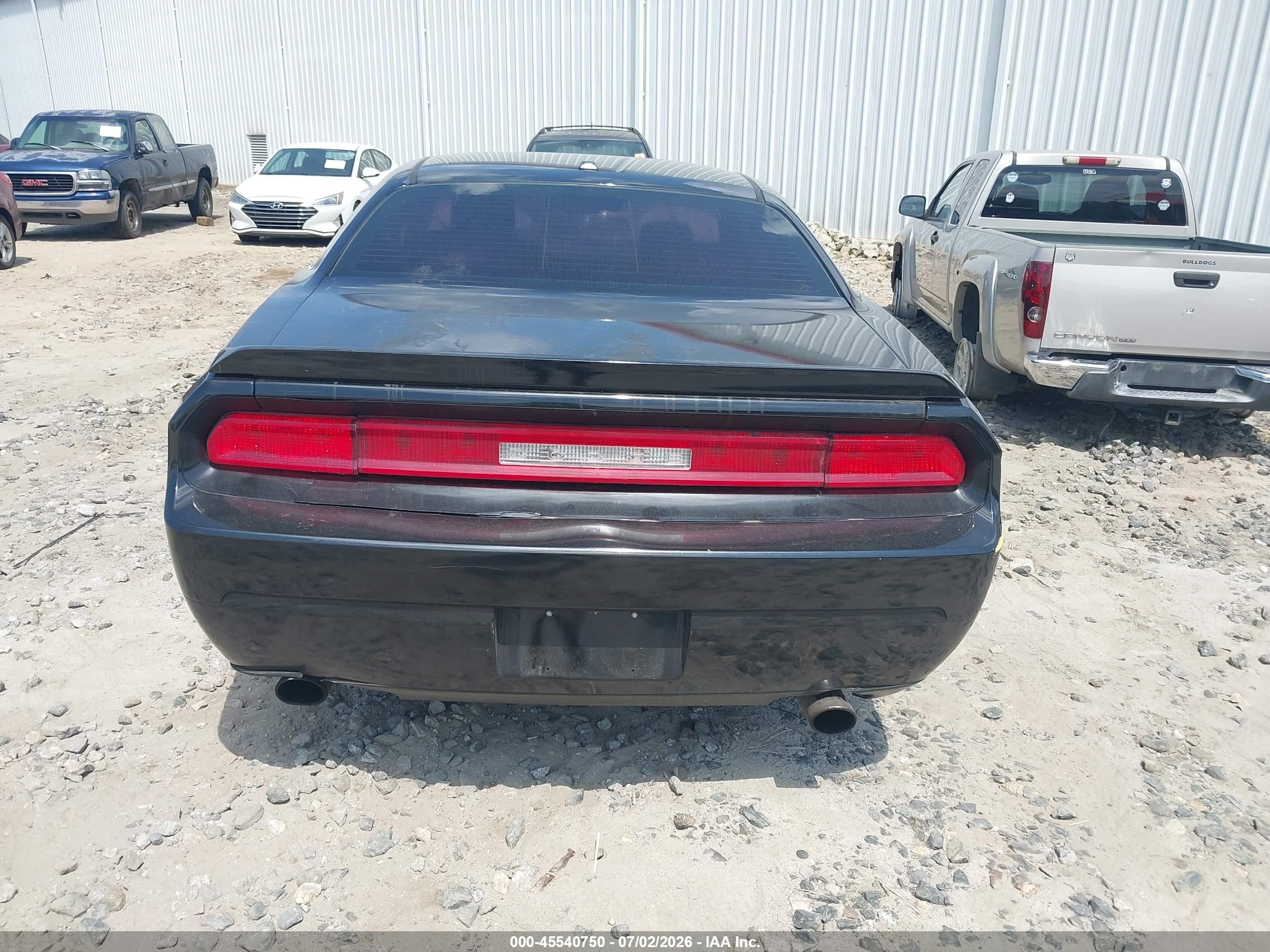 2010 Dodge Challenger R/t Black vin: 2B3CJ5DT3AH189639