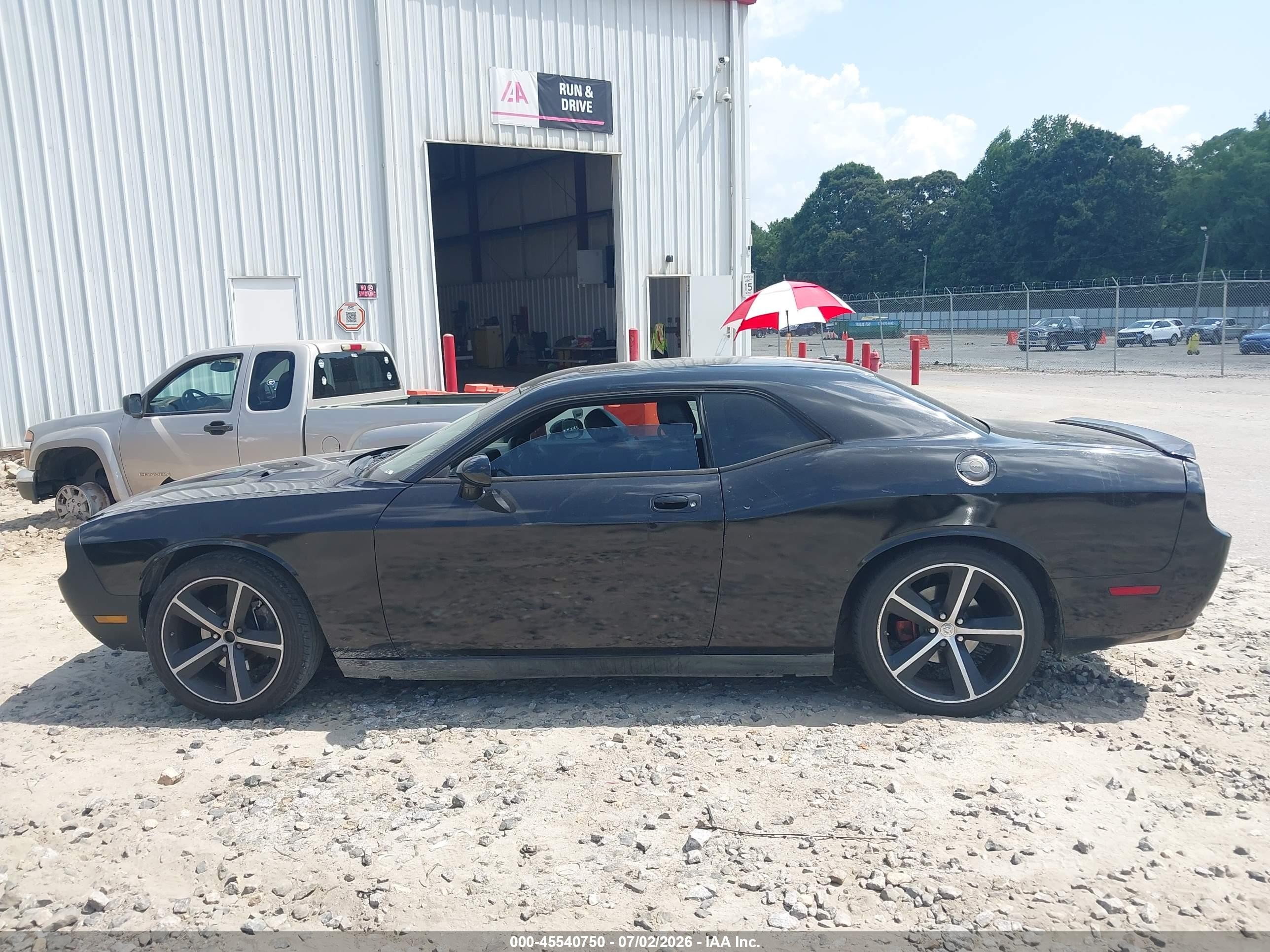 2010 Dodge Challenger R/t Black vin: 2B3CJ5DT3AH189639