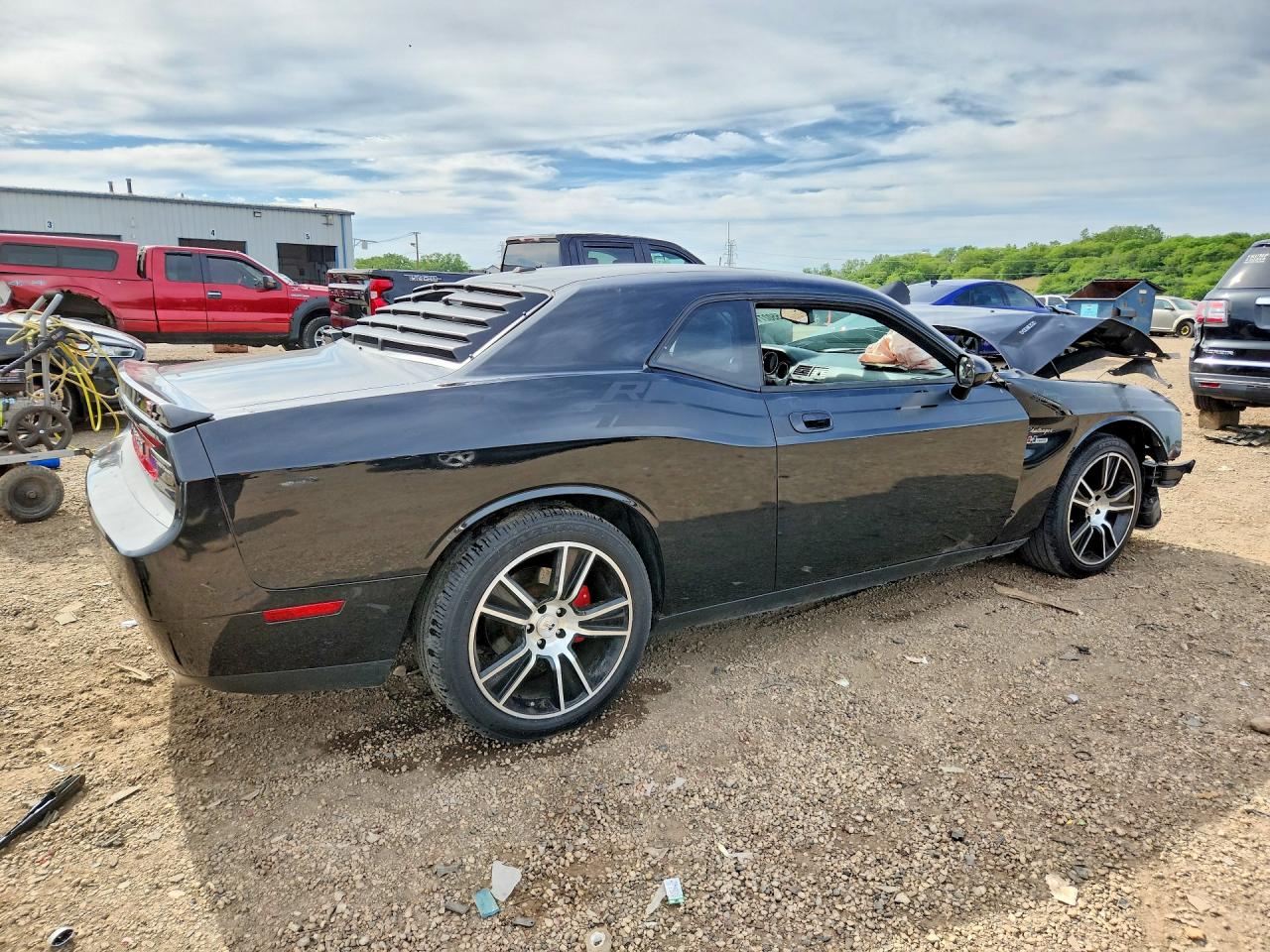 2010 Dodge Challenger R/t Black vin: 2B3CJ5DT3AH261648