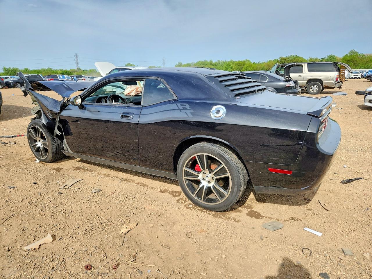2010 Dodge Challenger R/t Black vin: 2B3CJ5DT3AH261648