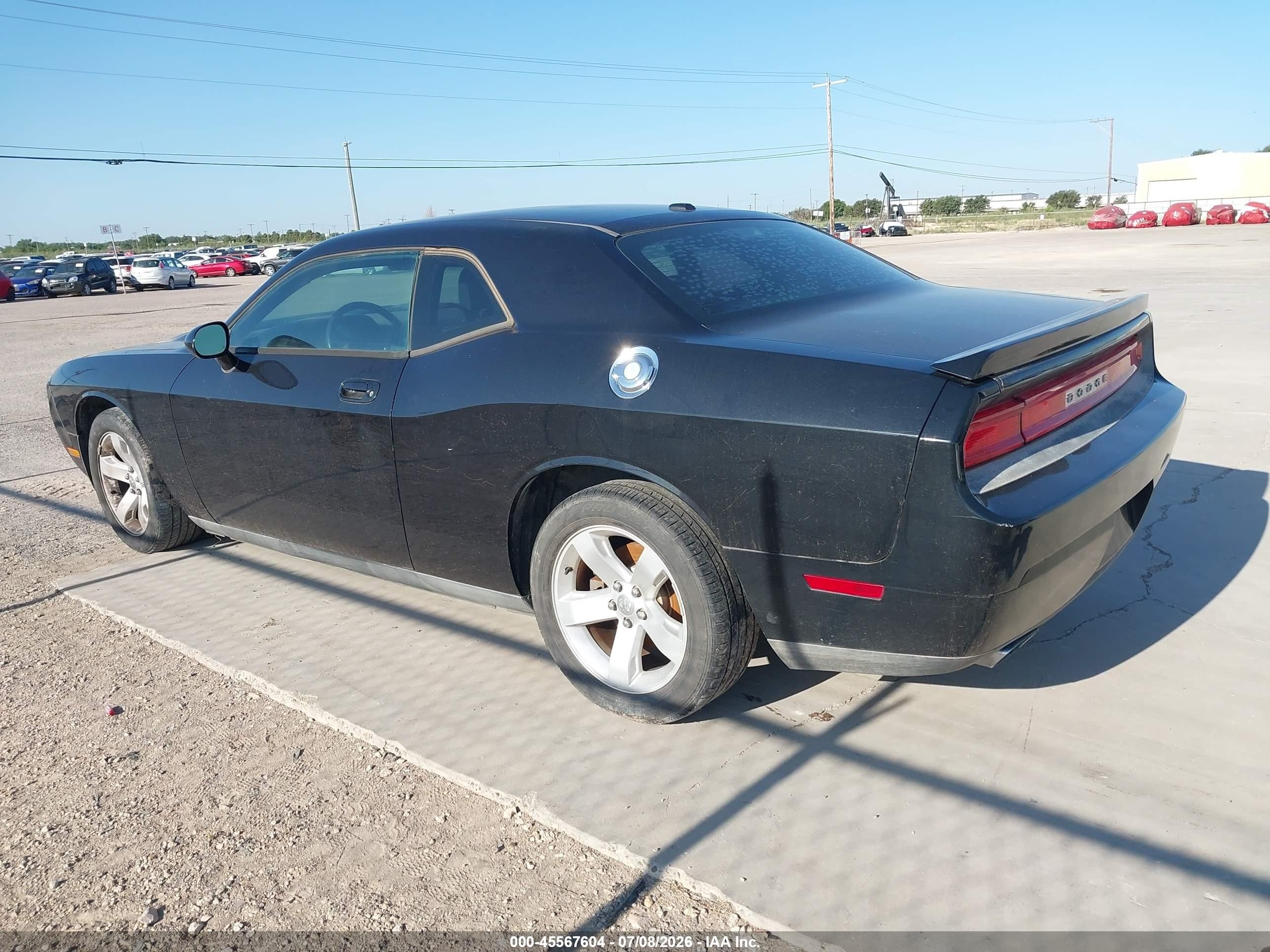 2010 Dodge Challenger R/t Black vin: 2B3CJ5DT3AH289434