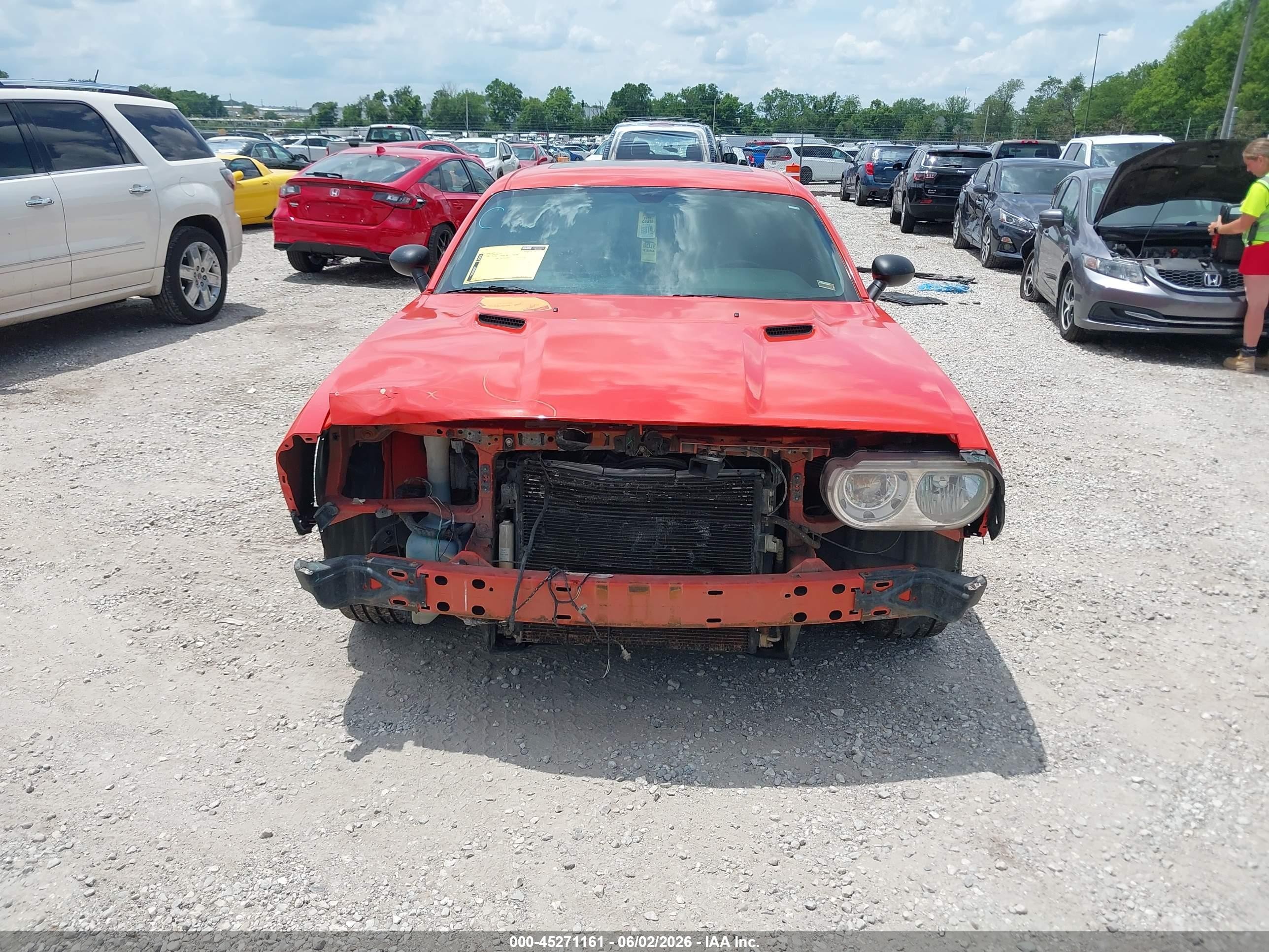 2010 Dodge Challenger R/t Orange vin: 2B3CJ5DT3AH306751