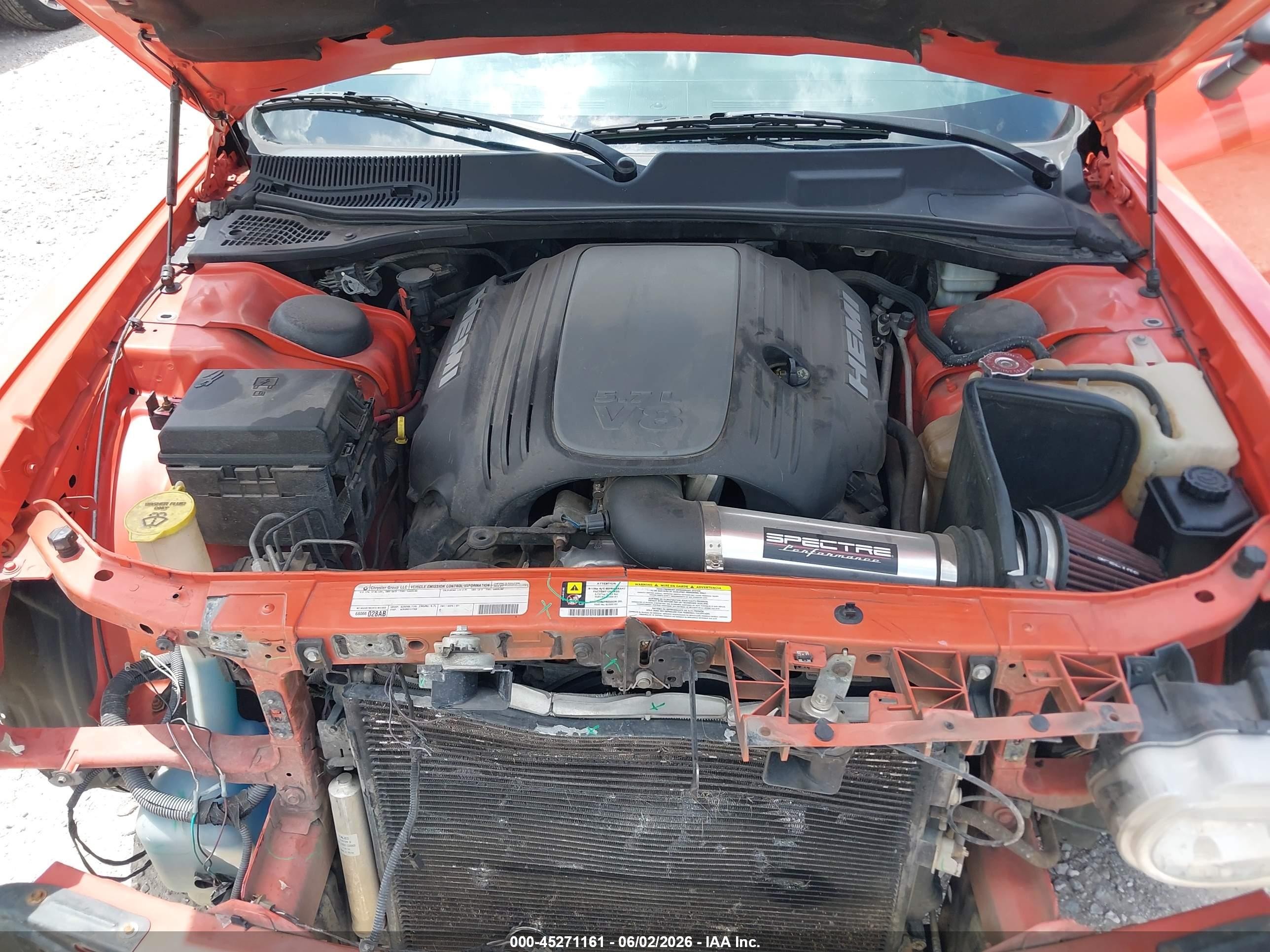 2010 Dodge Challenger R/t Orange vin: 2B3CJ5DT3AH306751
