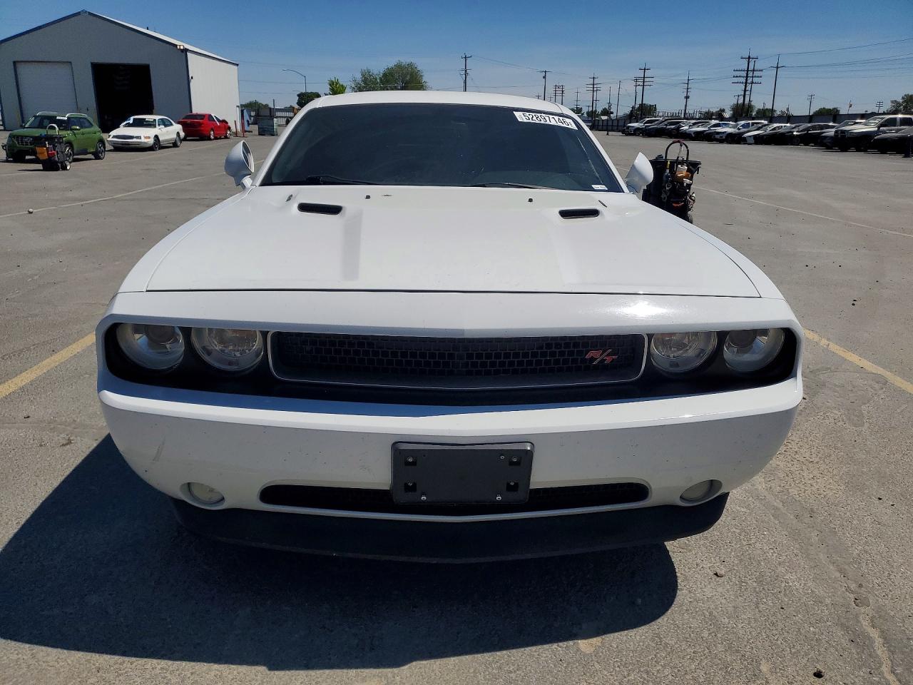 2011 Dodge Challenger White vin: 2B3CJ5DT3BH516929