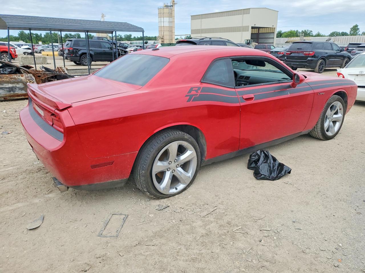 2011 Dodge Challenger R Красный vin: 2B3CJ5DT3BH533911
